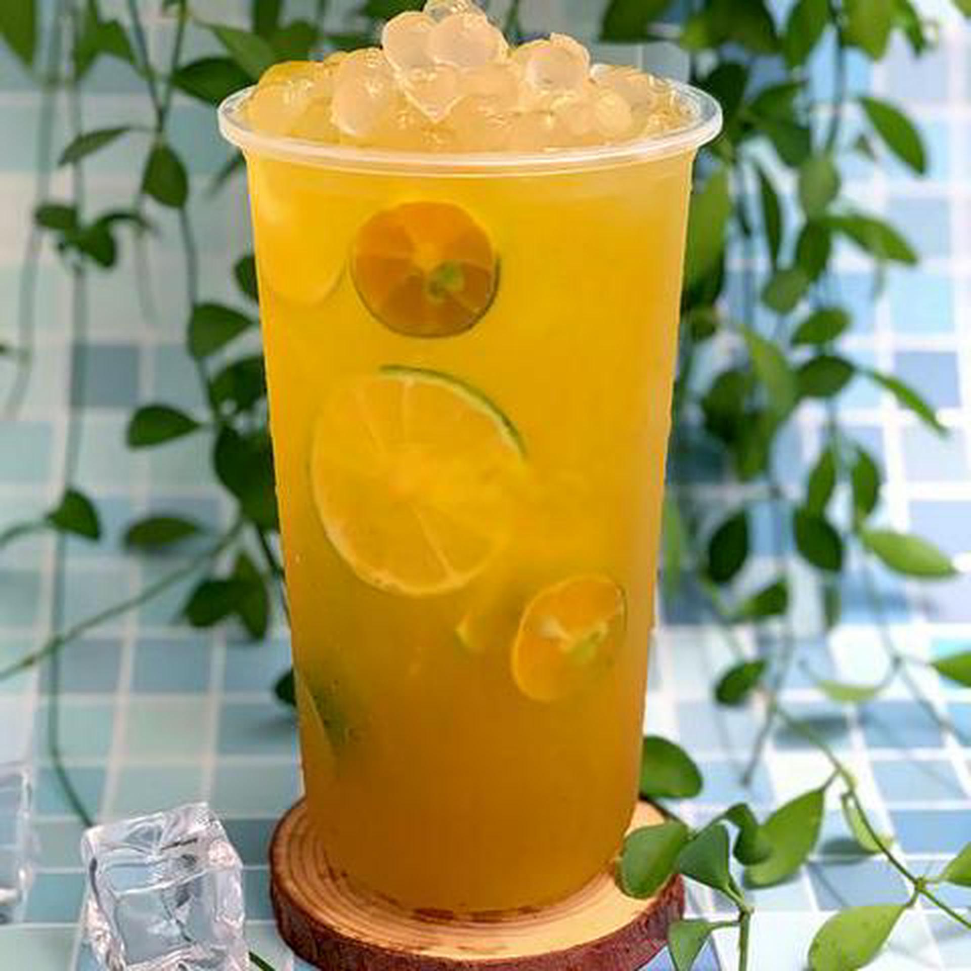 Hình ảnh Hồng trà đào tắc