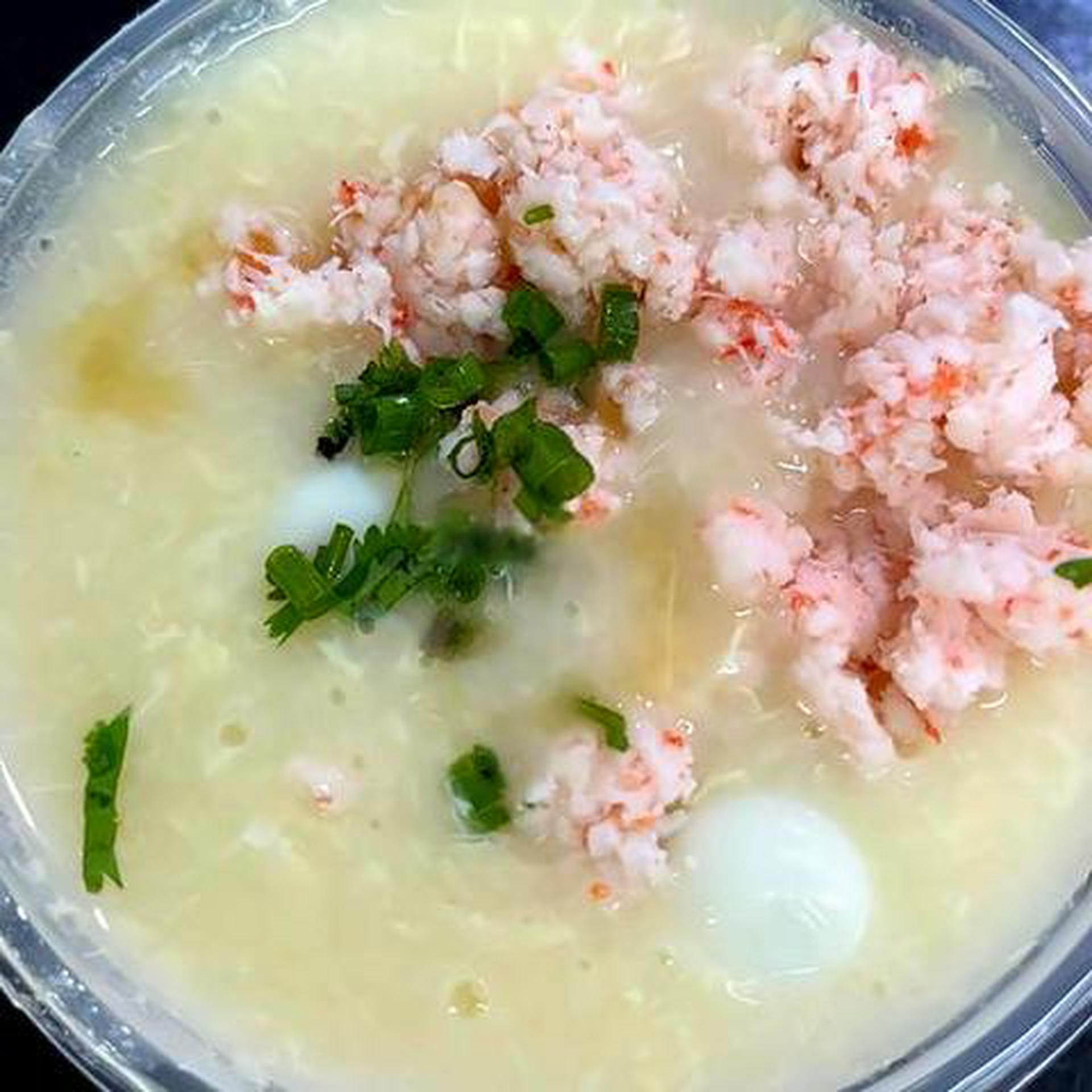 Hình ảnh Súp khoai tây tôm  xay