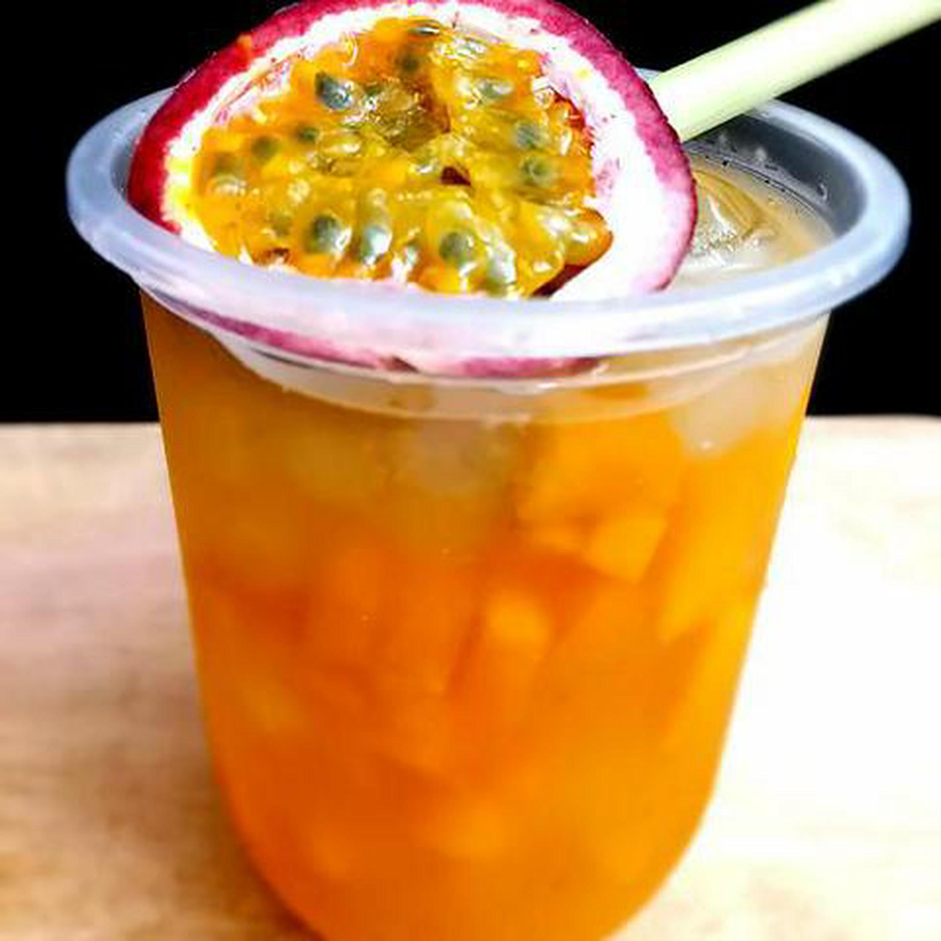 Hình ảnh Trà xoài hồng kông