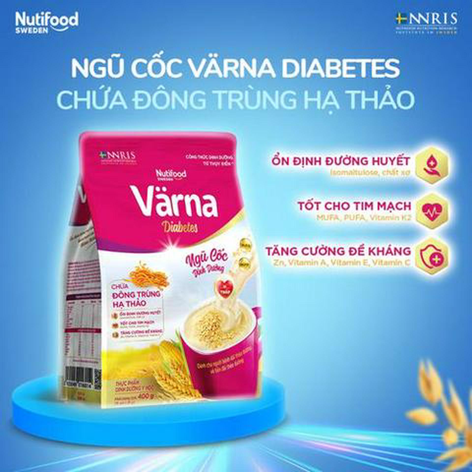 Hình ảnh Túi Ngũ Cốc Dinh Dưỡng Varna Diabetes 400g