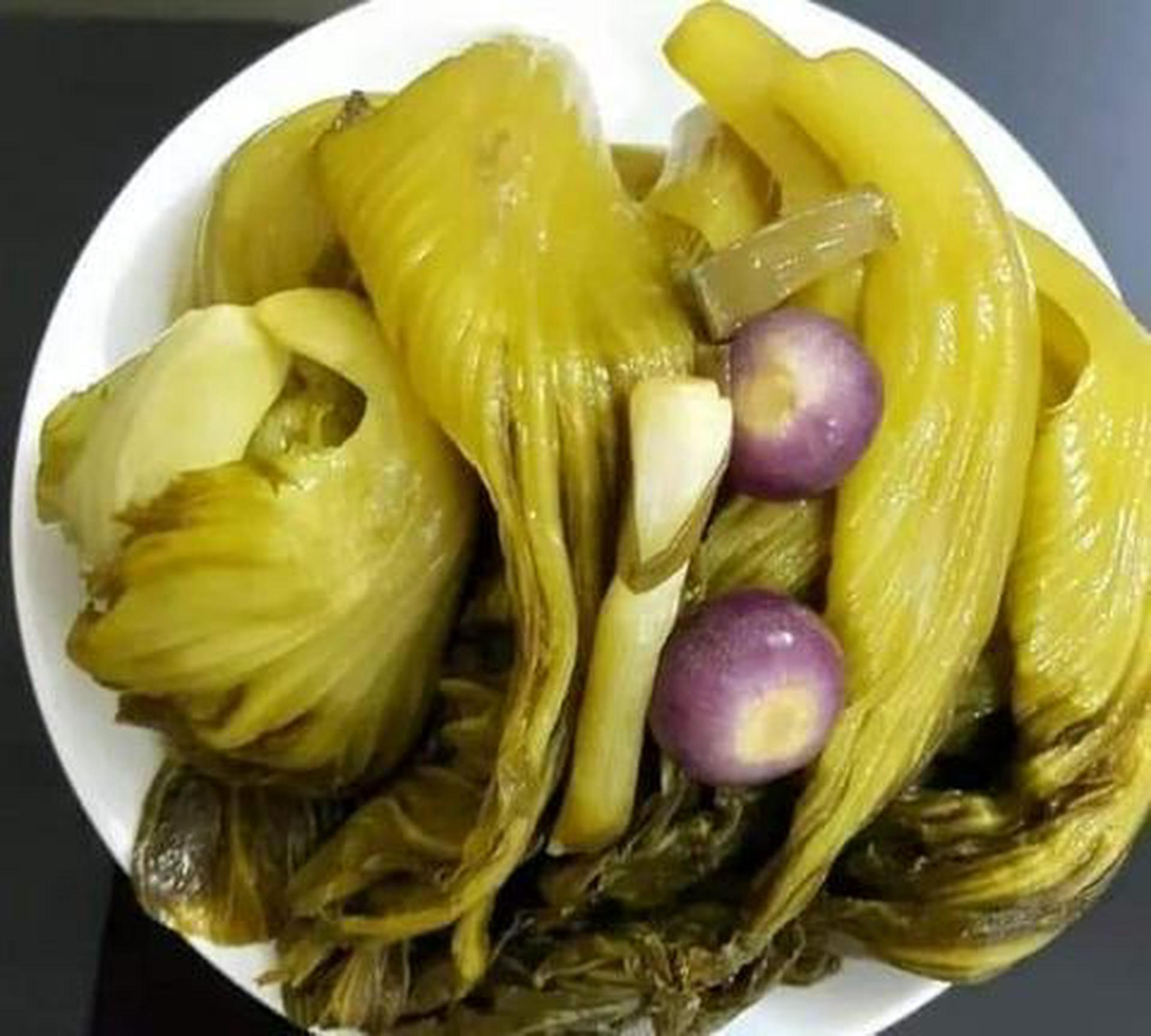Hình ảnh dưa chua muối gừng ớt(1kg)