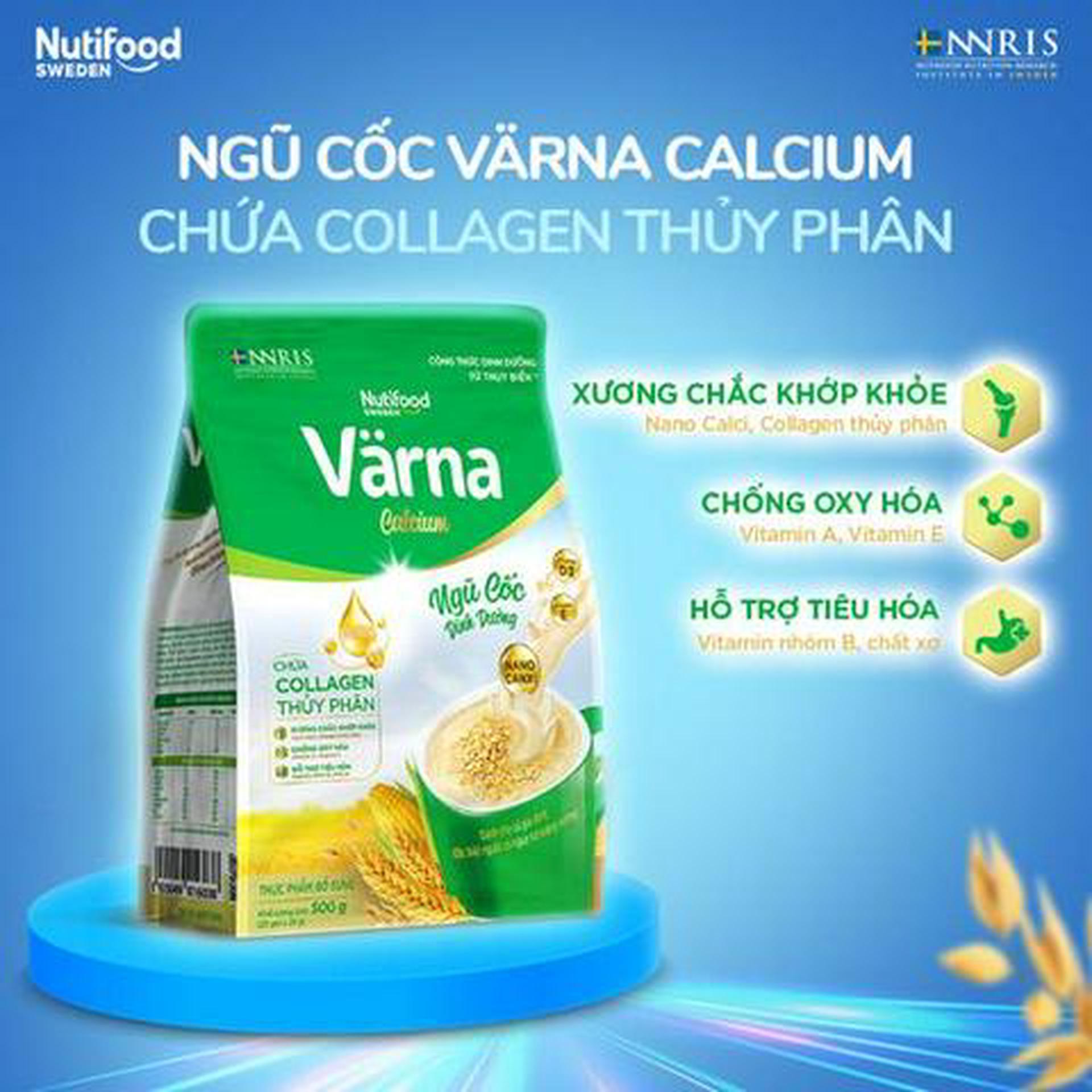 Hình ảnh Túi Ngũ Cốc Dinh Dưỡng Varna Calcium 500g
