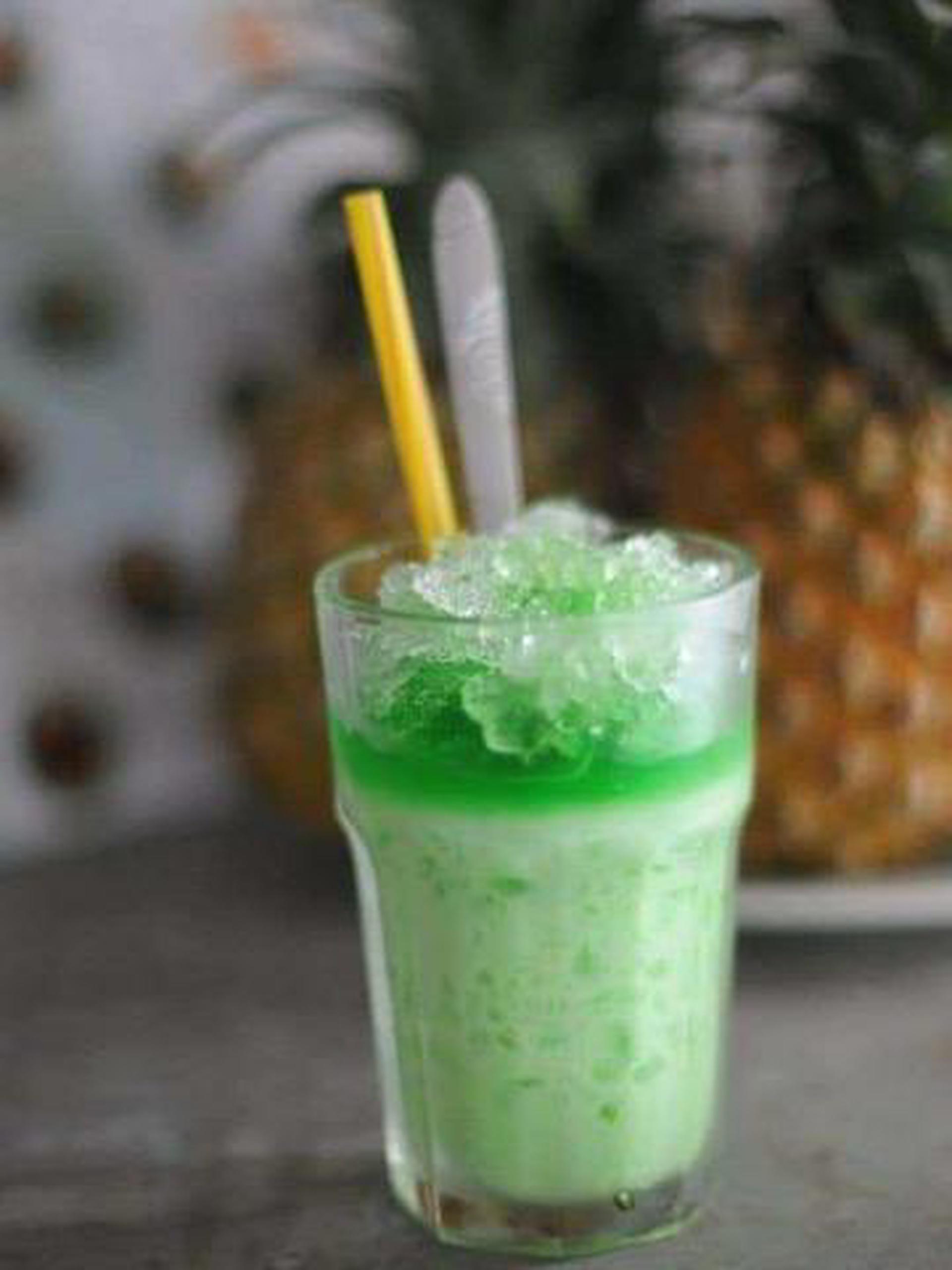 Hình ảnh Sâm dứa sữa tươi