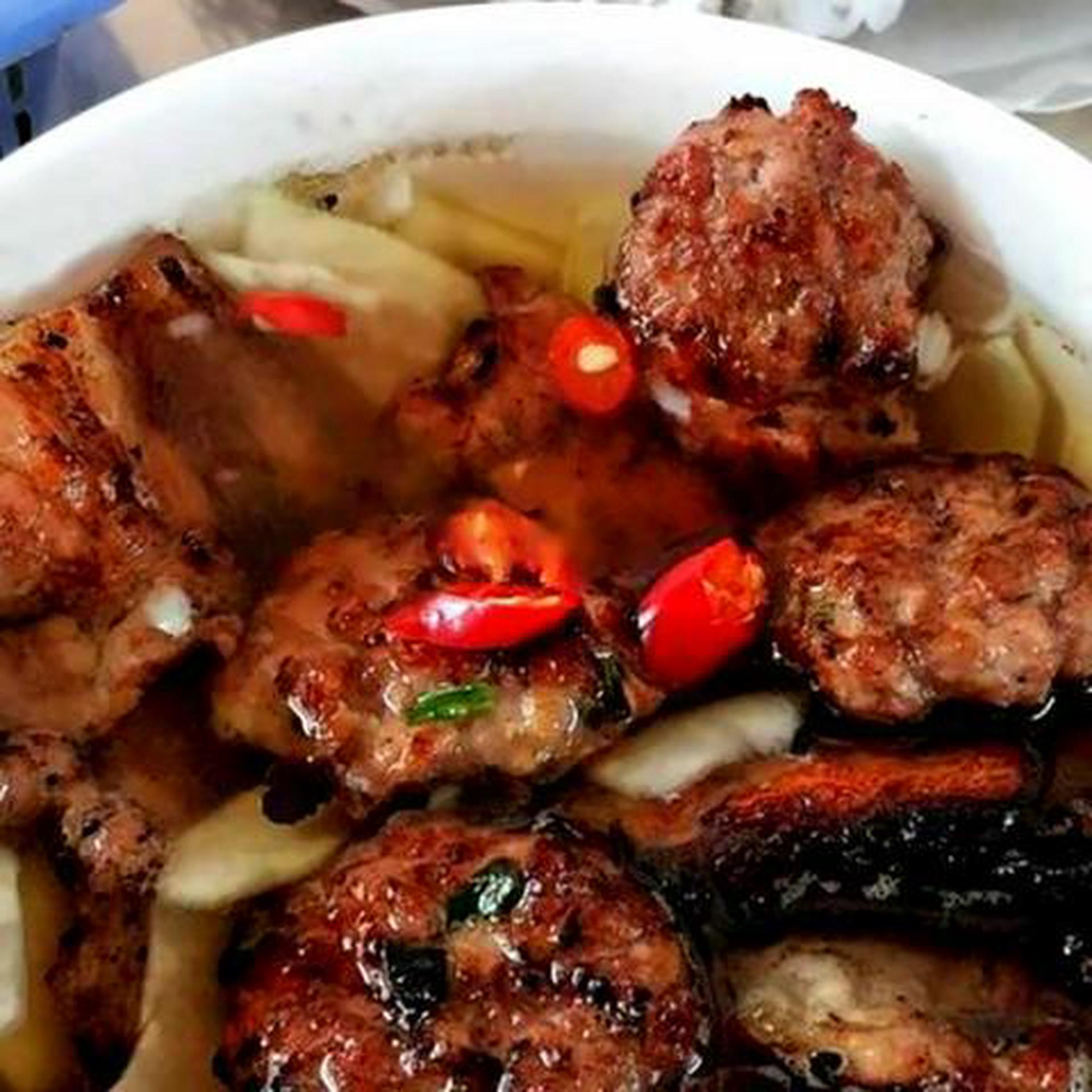 Hình ảnh Bún chả Hà Nội (thịt băm)