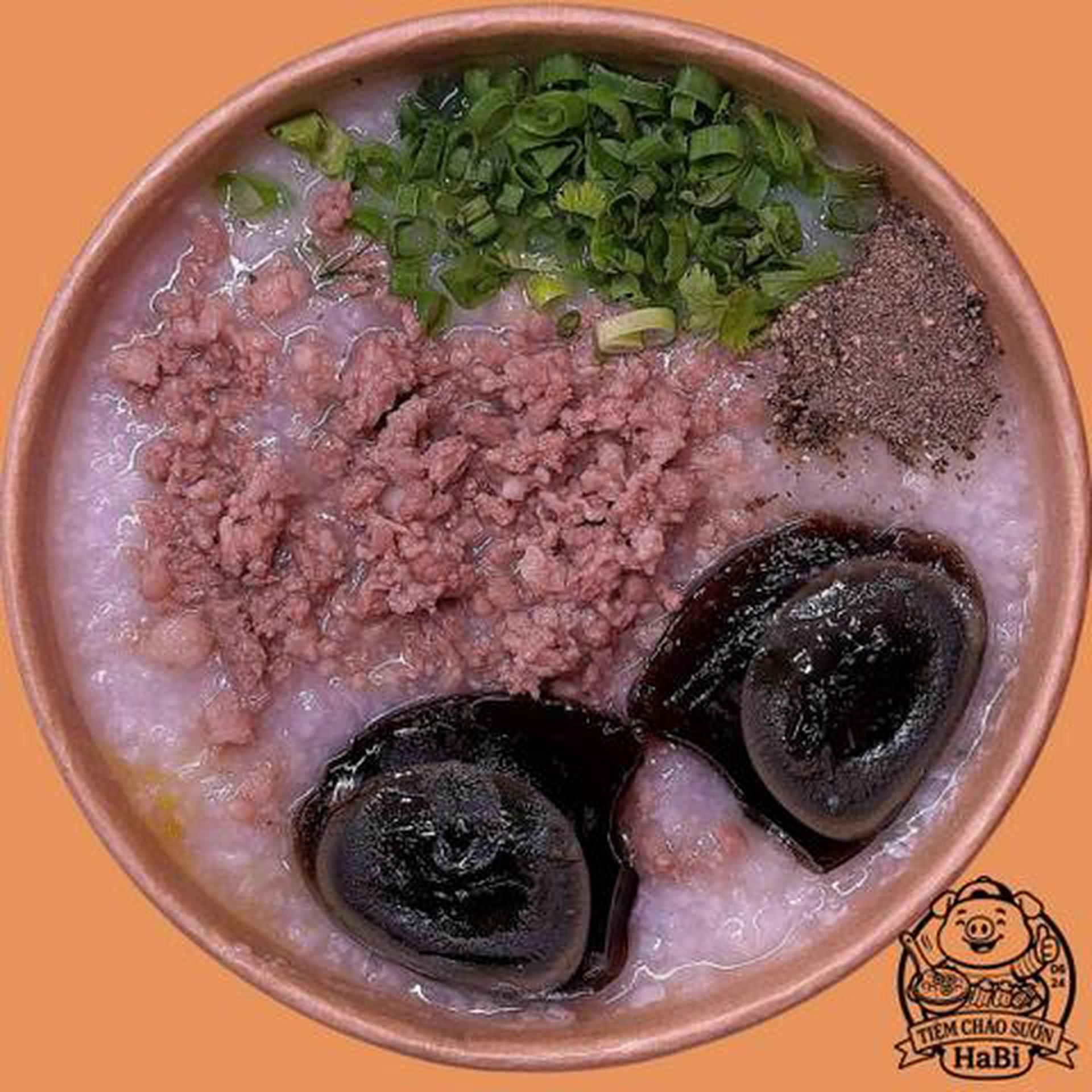 Hình ảnh Cháo trứng bắc thảo