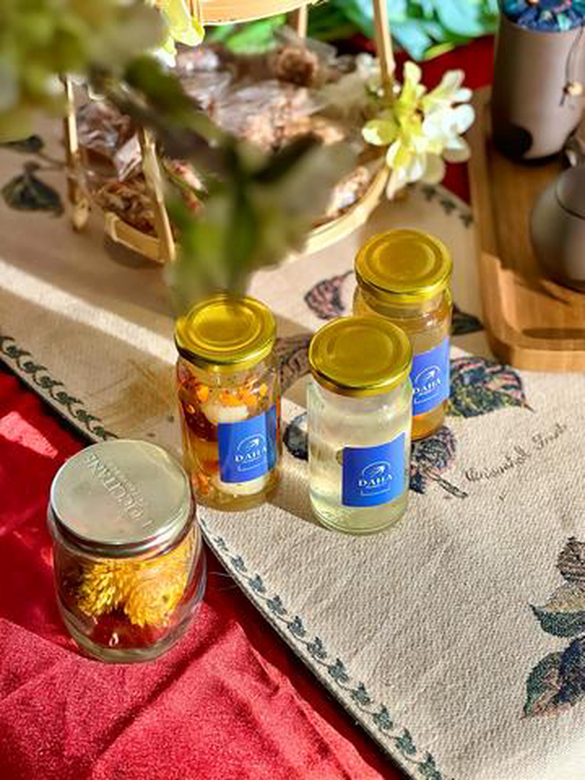 Hình ảnh Combo 5 hủ yến chưng nóng 150ml  (30g yến) + Nguyên liệu chưng tuỳ chọn
