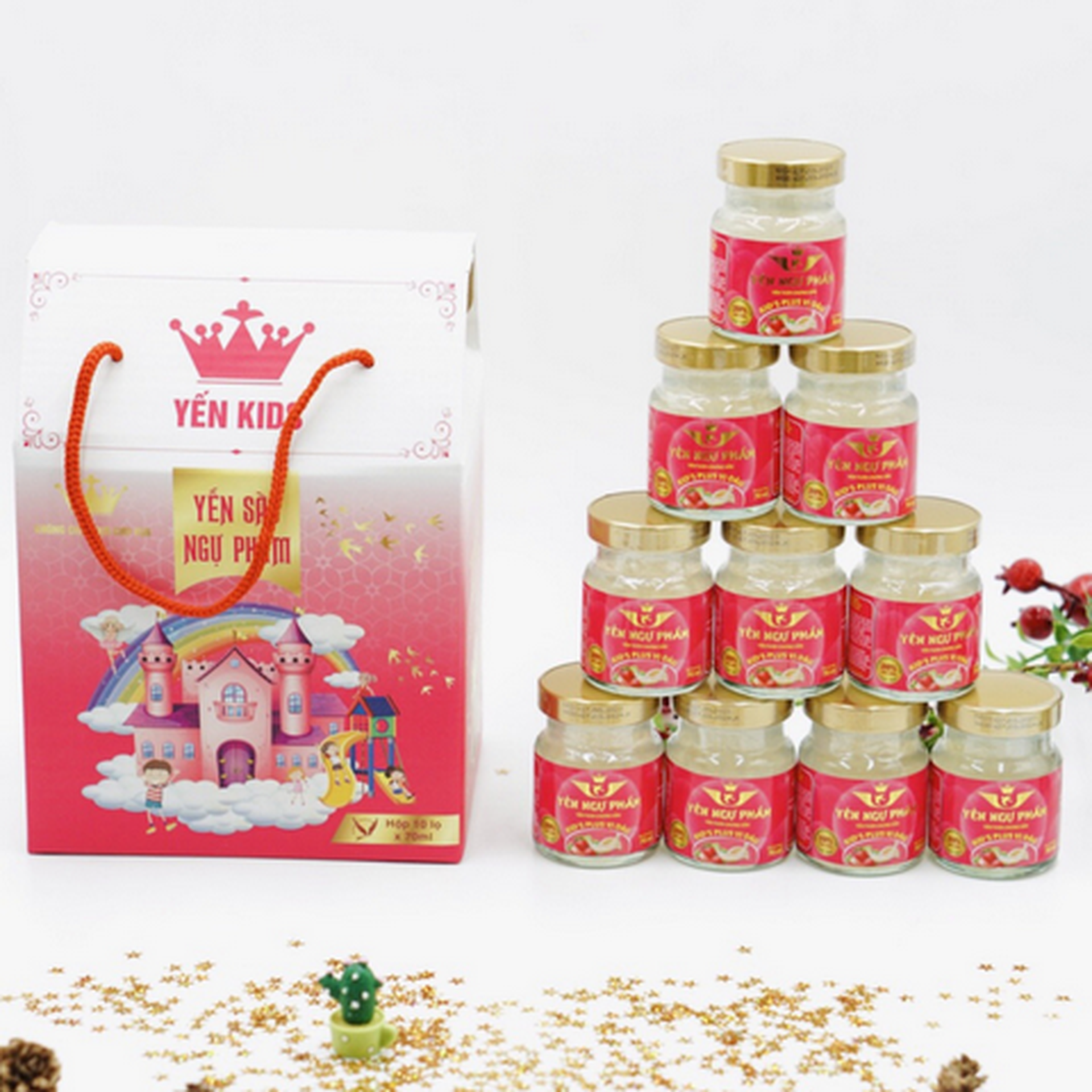 Hình ảnh Set 10 Hũ Yến Kids Chưng Sẵn Cho Bé 70ml