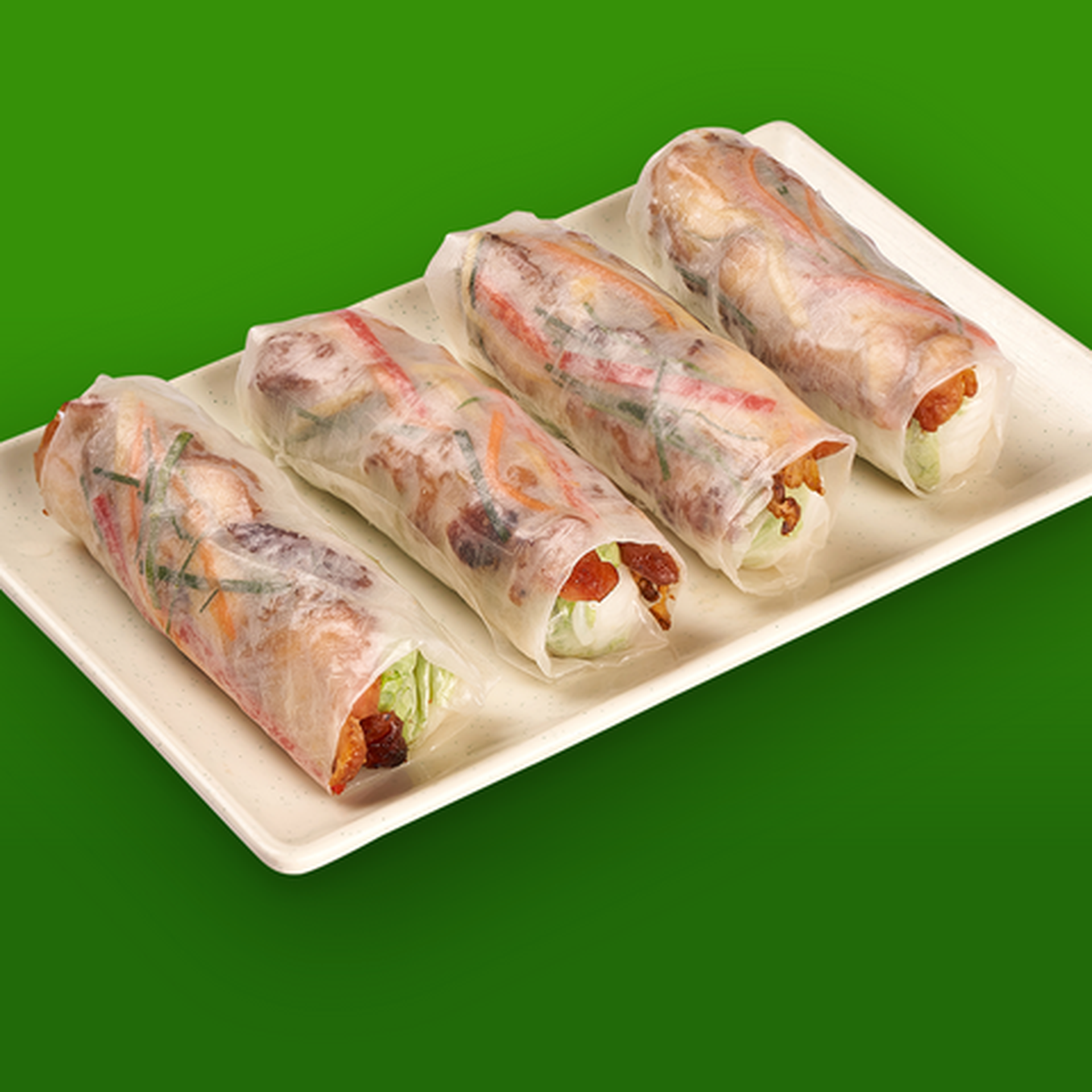 Hình ảnh Gỏi cuốn gà nướng - 4 cuốn
