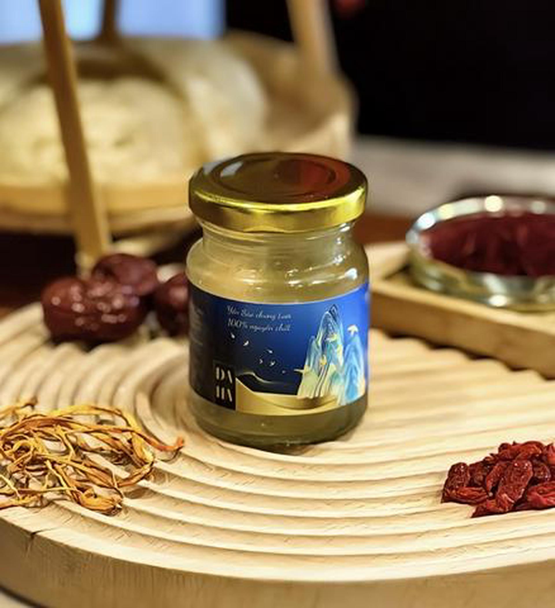 Hình ảnh Yến sợi chưng nóng 75ml (10g yến) + Nguyên liệu tuỳ chọn