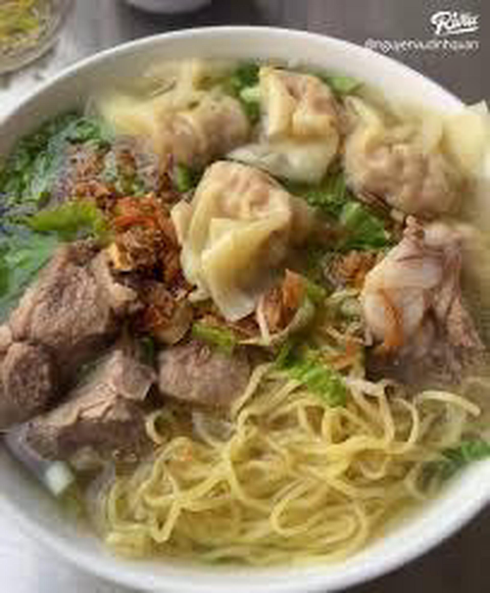 Hình ảnh Mì hoành thánh xí quách