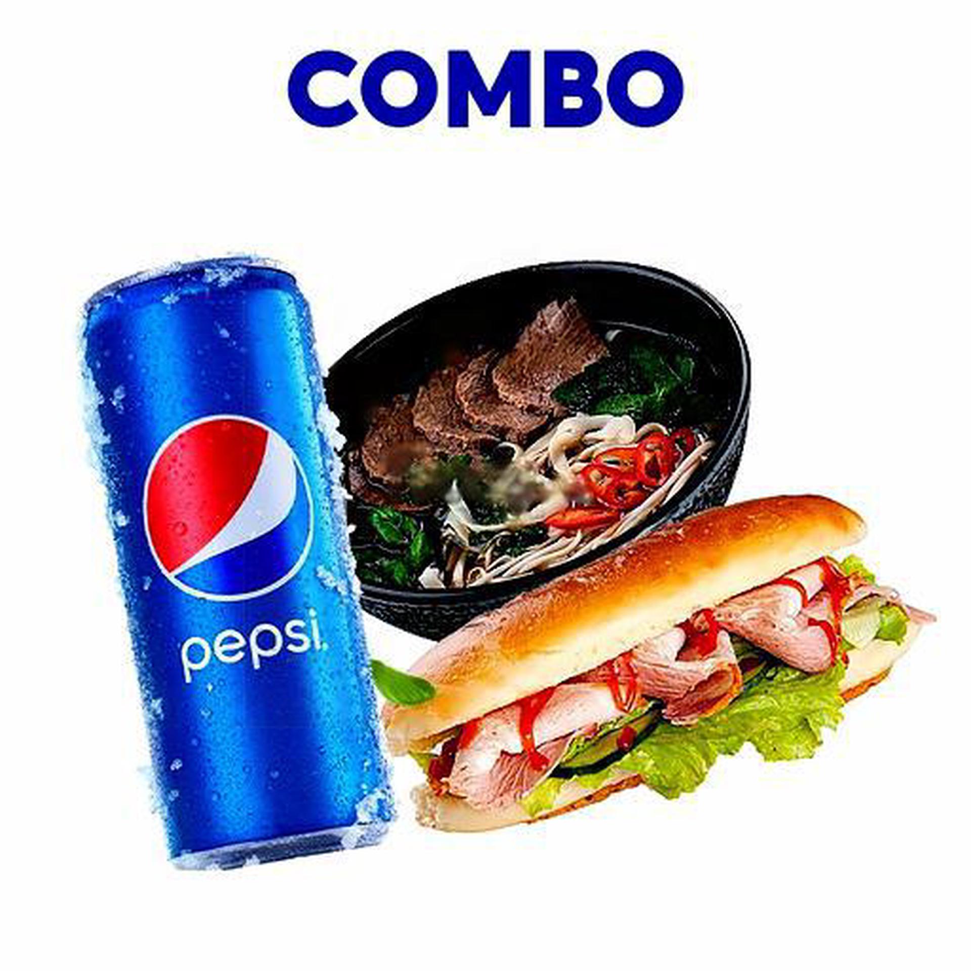 Hình ảnh Cháo Đậu + 1 Chà Bông Thịt + 01 Pepsi (Hoặc nước khác)