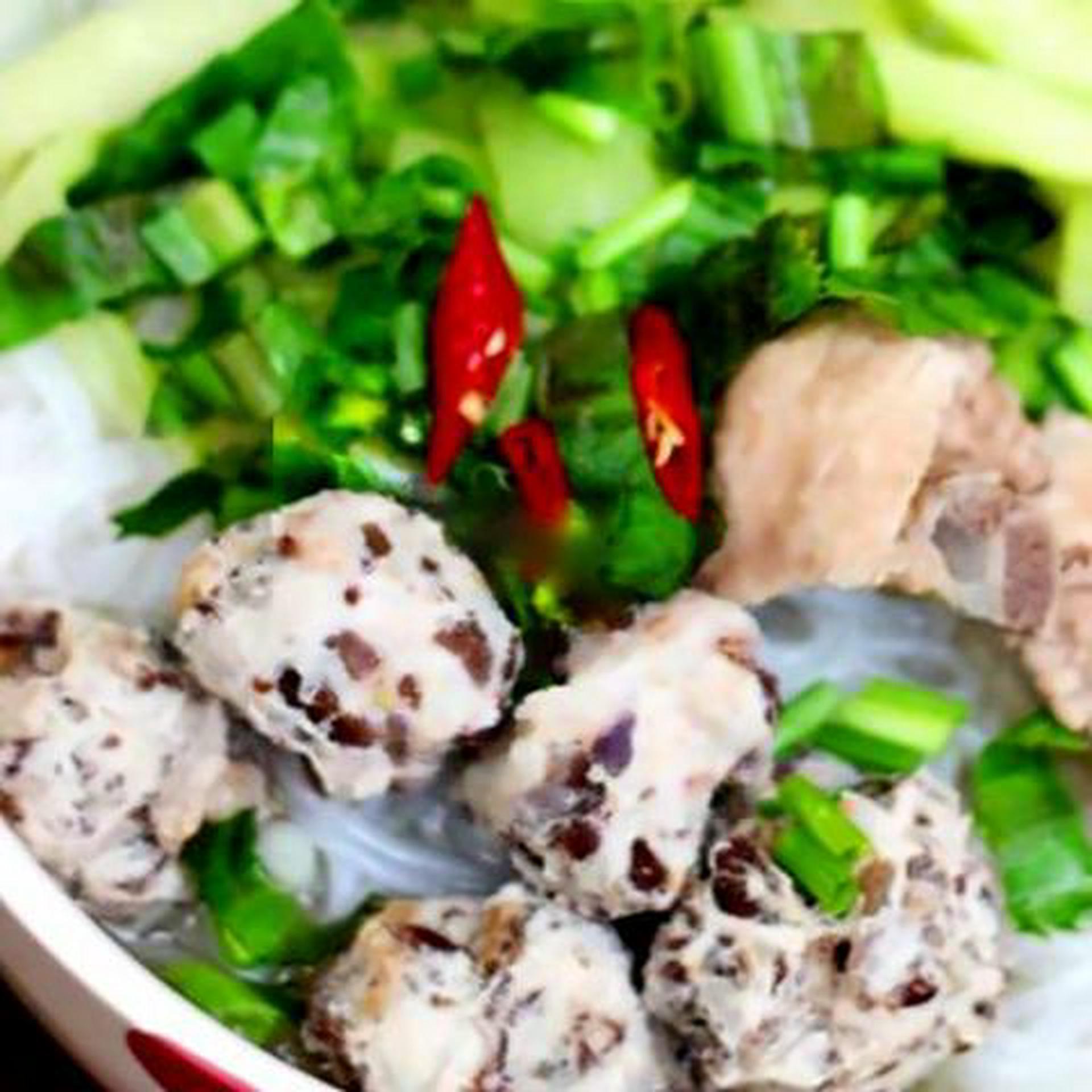 Hình ảnh Bún gạo thập cẩm - không giò