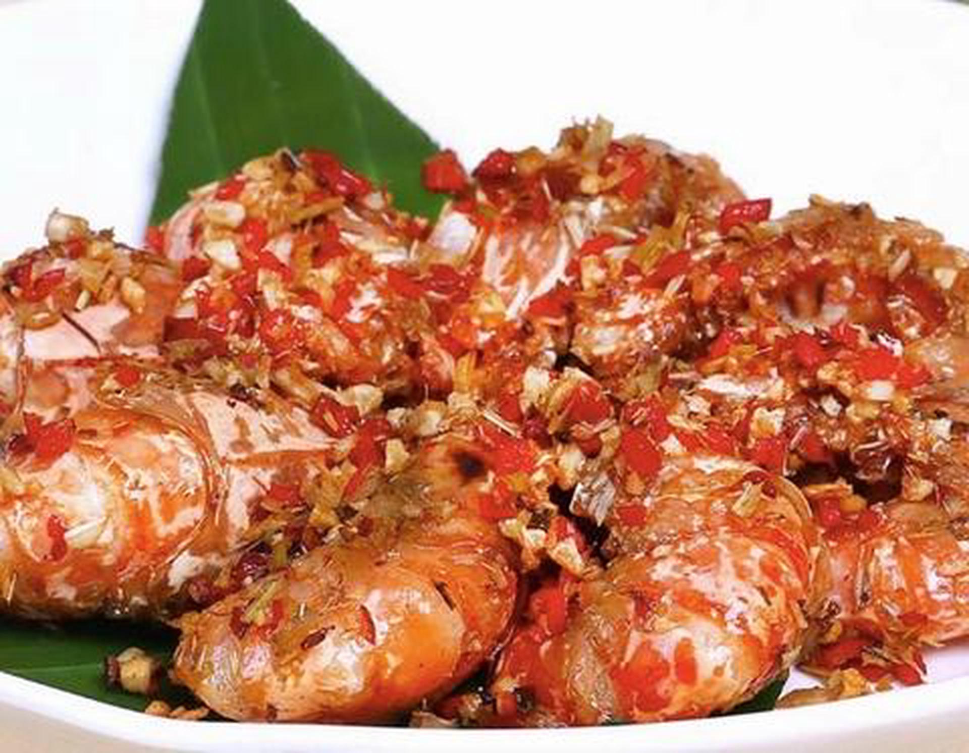 Hình ảnh Tôm xào sả ớt