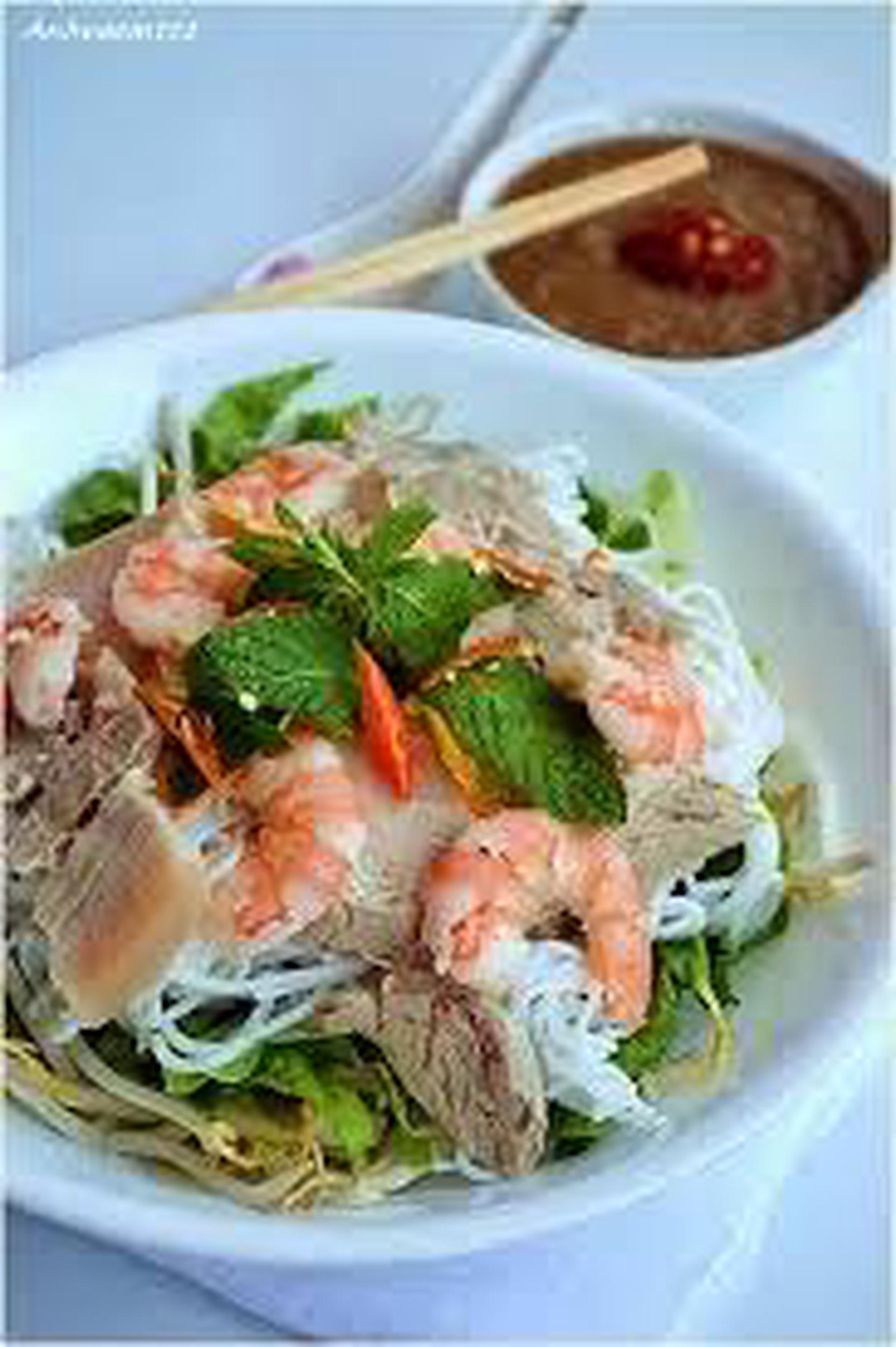 Hình ảnh Bún mắm nêm tôm