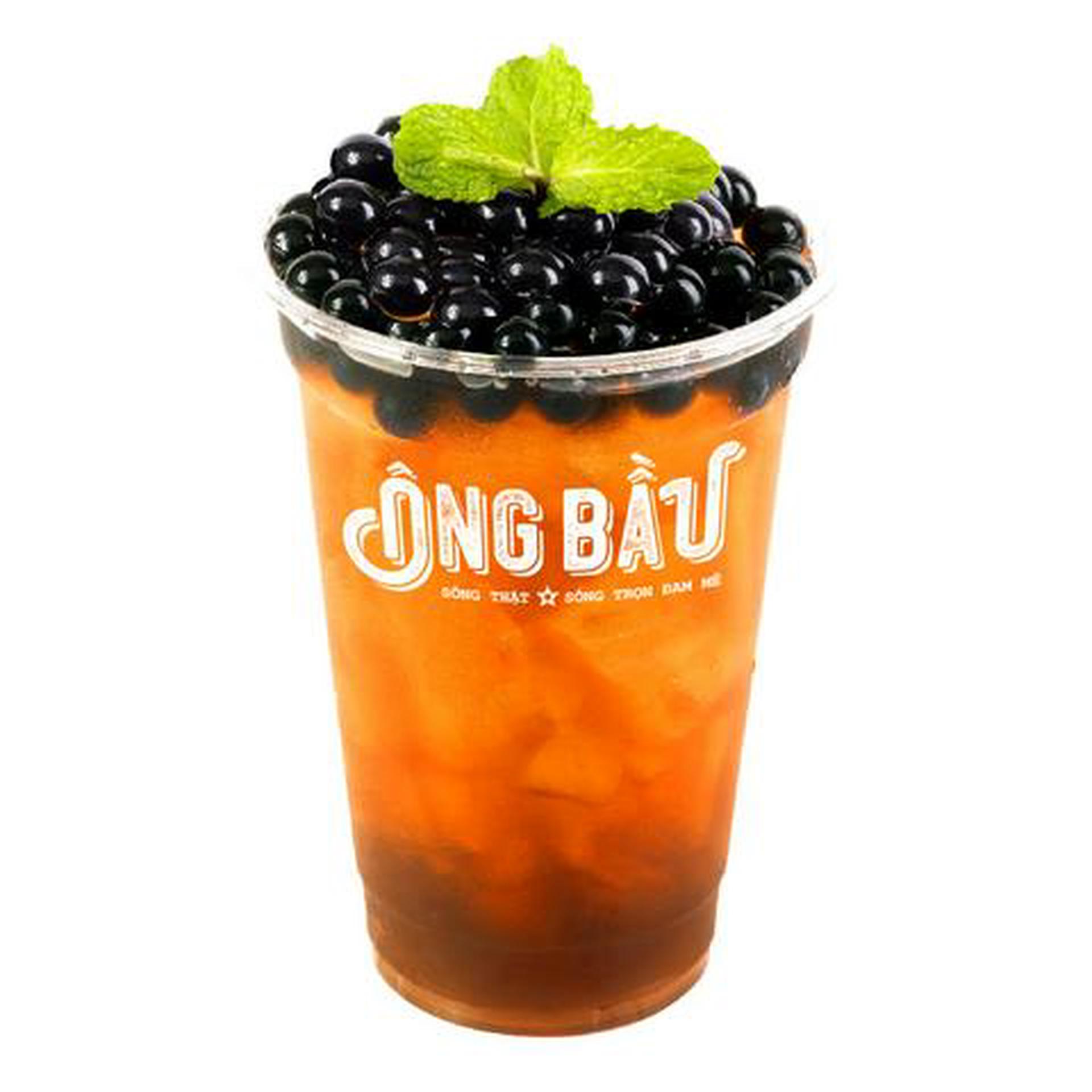 Hình ảnh Trà Việt Quất Hạt Boba