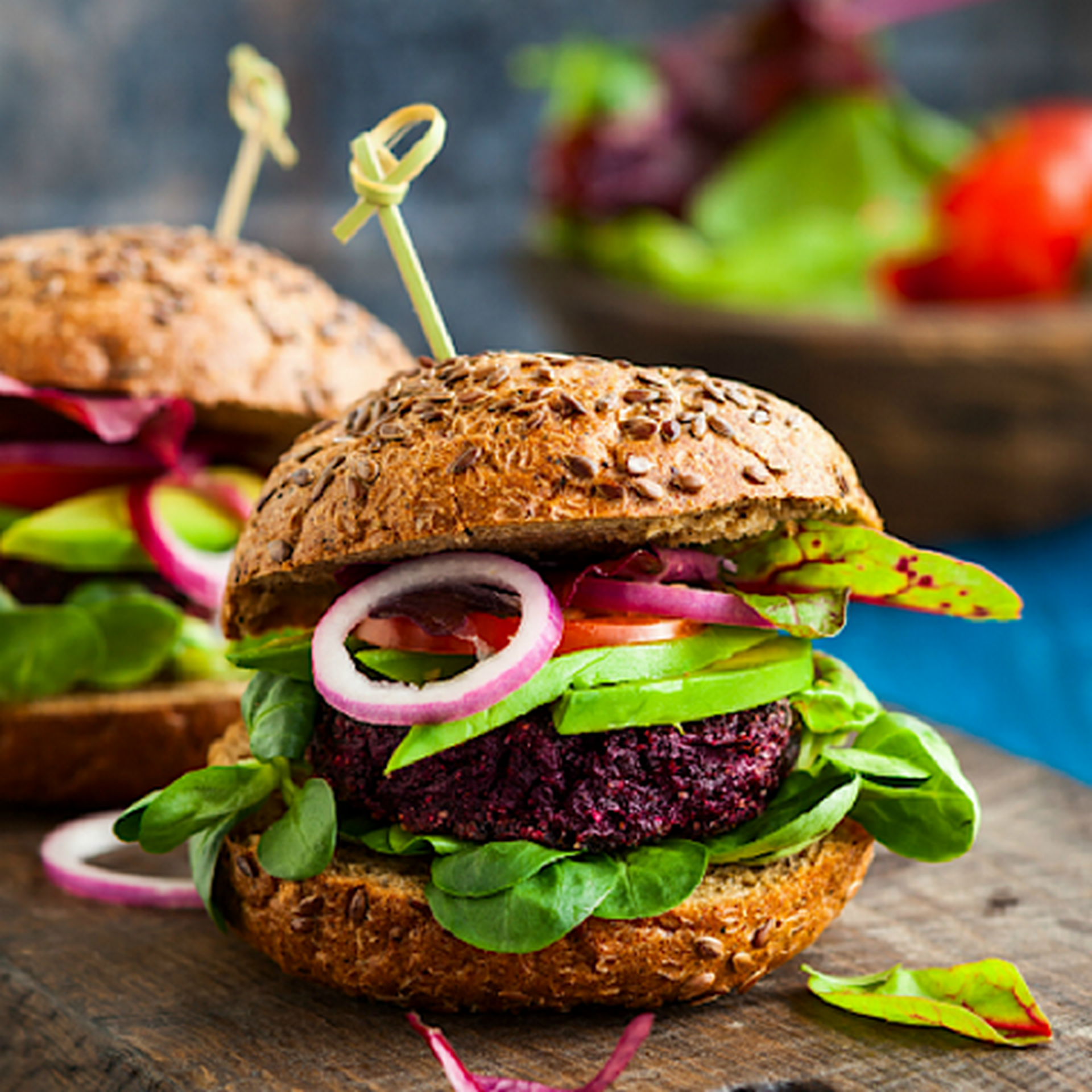 Hình ảnh Vegan Beef Buger (Burger Bò Thuần Chay)