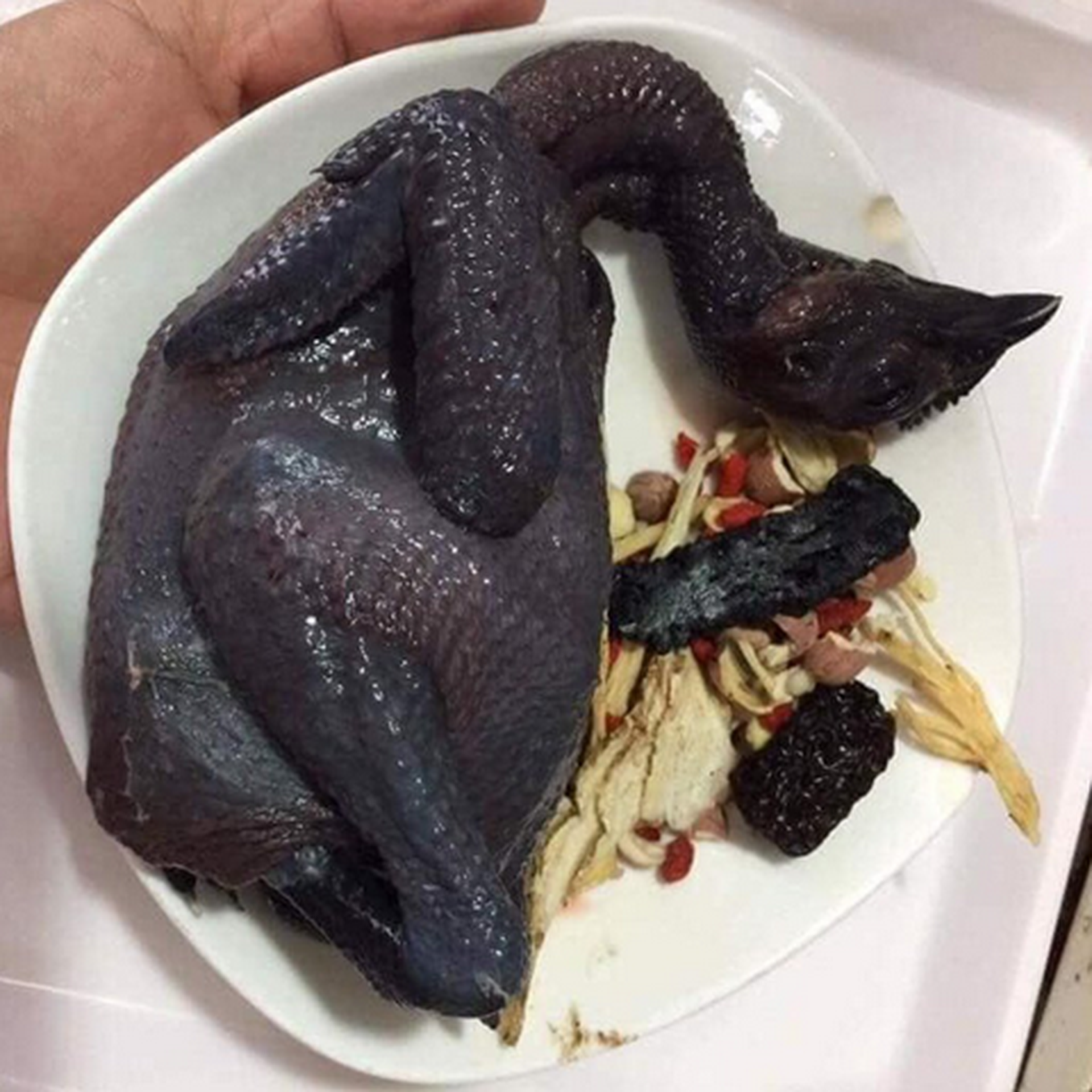 Hình ảnh Gà ác thêm
