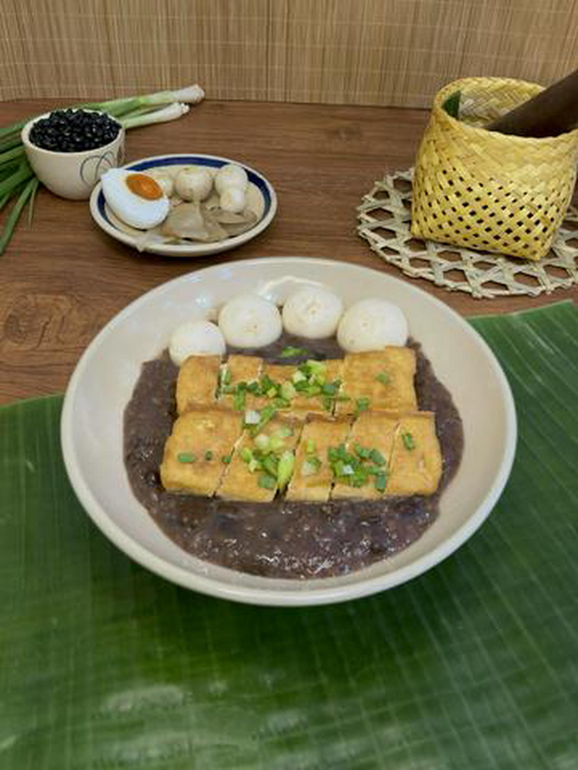 Hình ảnh Combo cháo đậu đen cà