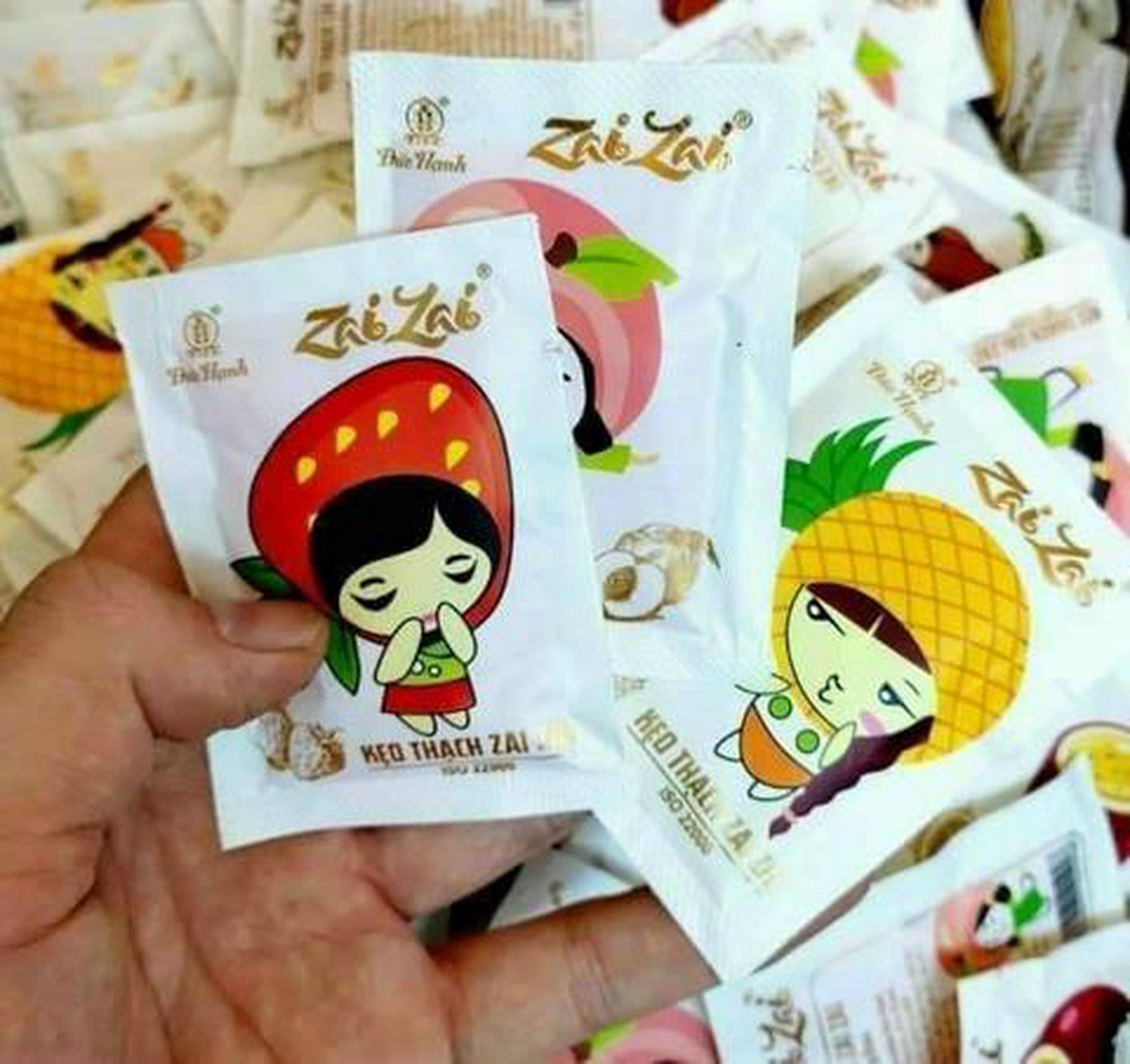 Hình ảnh 500Gram Kẹo Thạch Zai Zai Mix Đủ Vị Siêu Ngon 