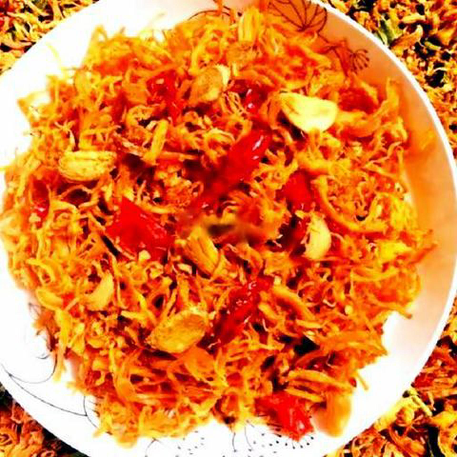Hình ảnh Khô gà bơ tỏi gói 100g