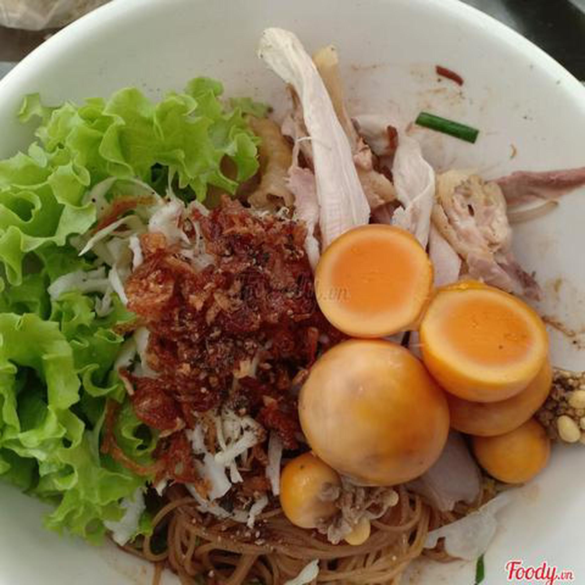 Hình ảnh Hủ tiếu khô gà