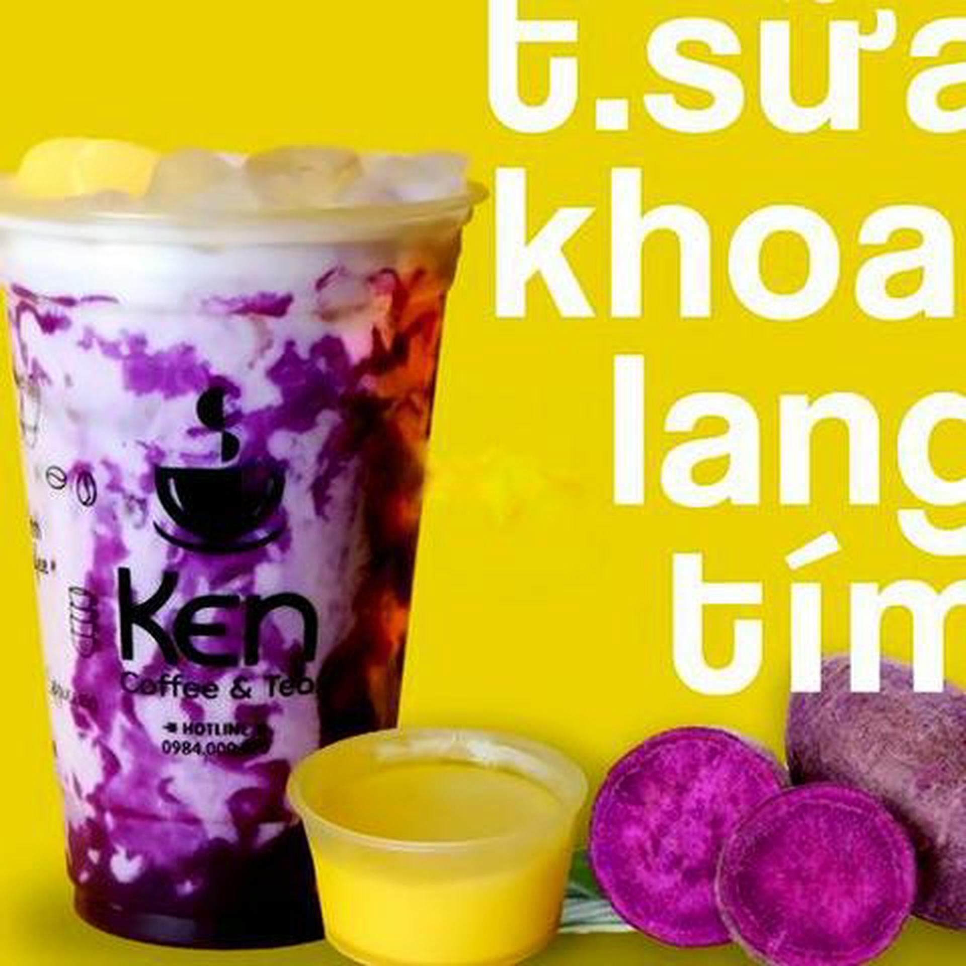 Hình ảnh Trà sữa khoai lang tím