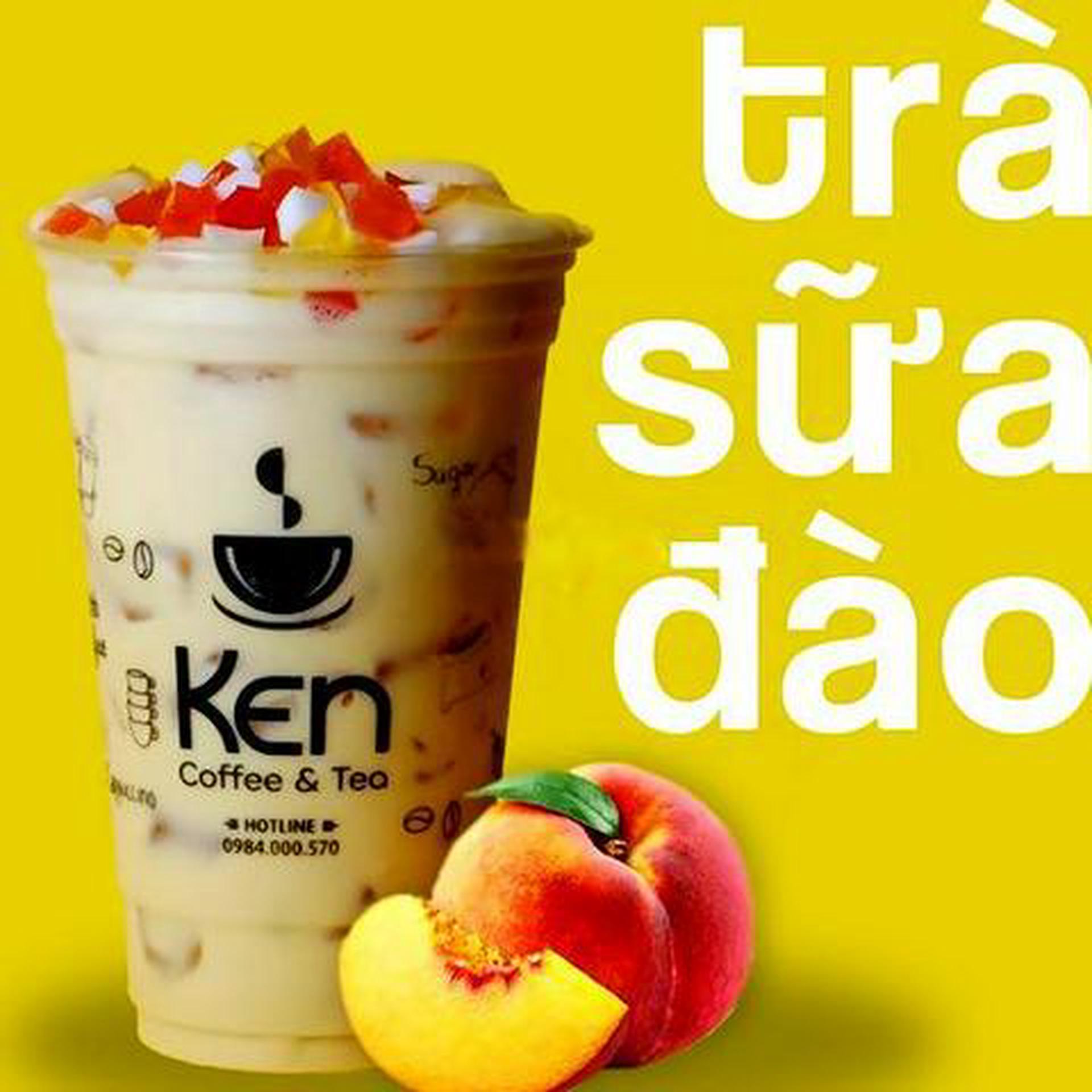 Hình ảnh Trà đào sữa