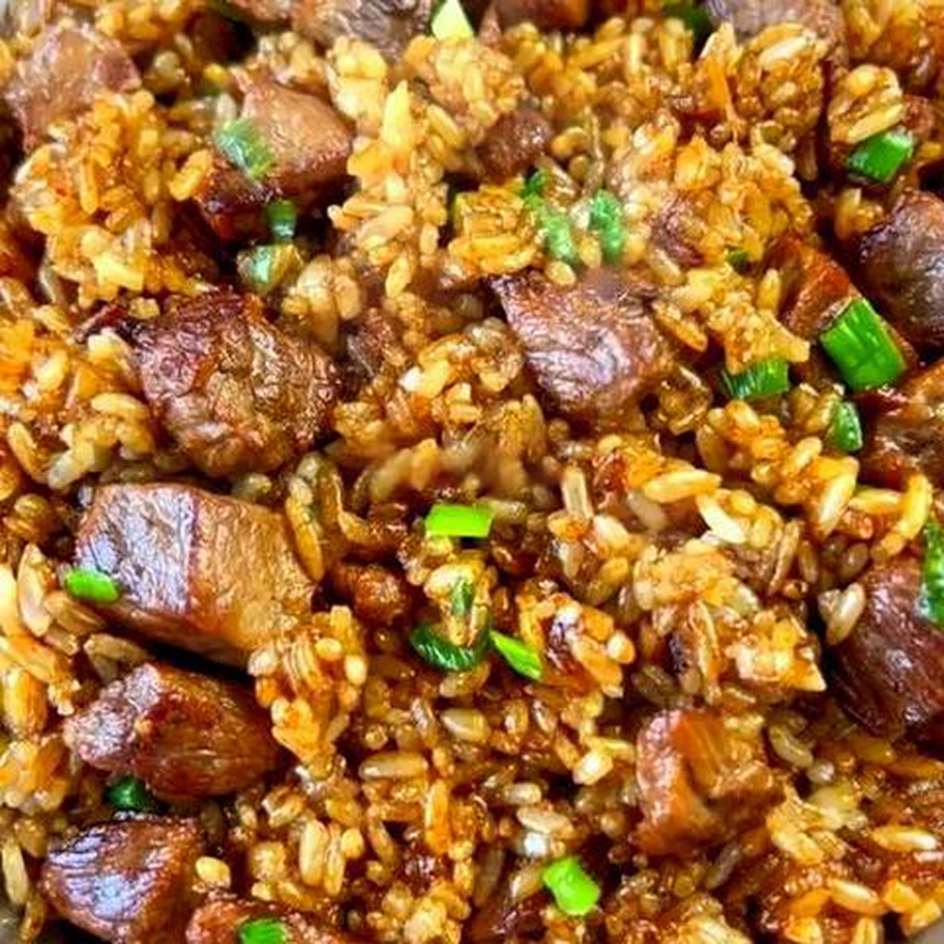 Hình ảnh Cơm chiên bò lúc lắc