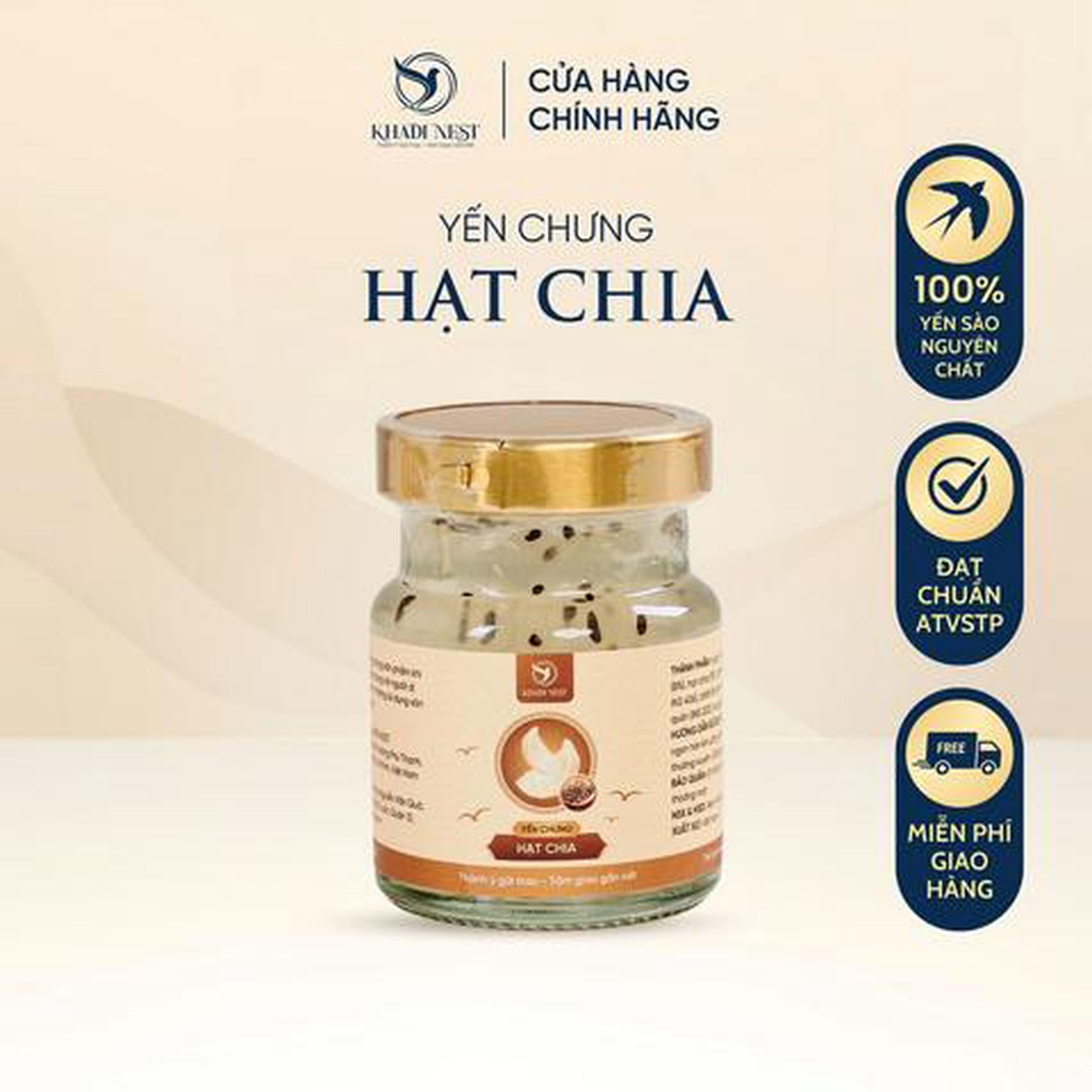 Hình ảnh Yến chưng hạt chia - 1 hũ