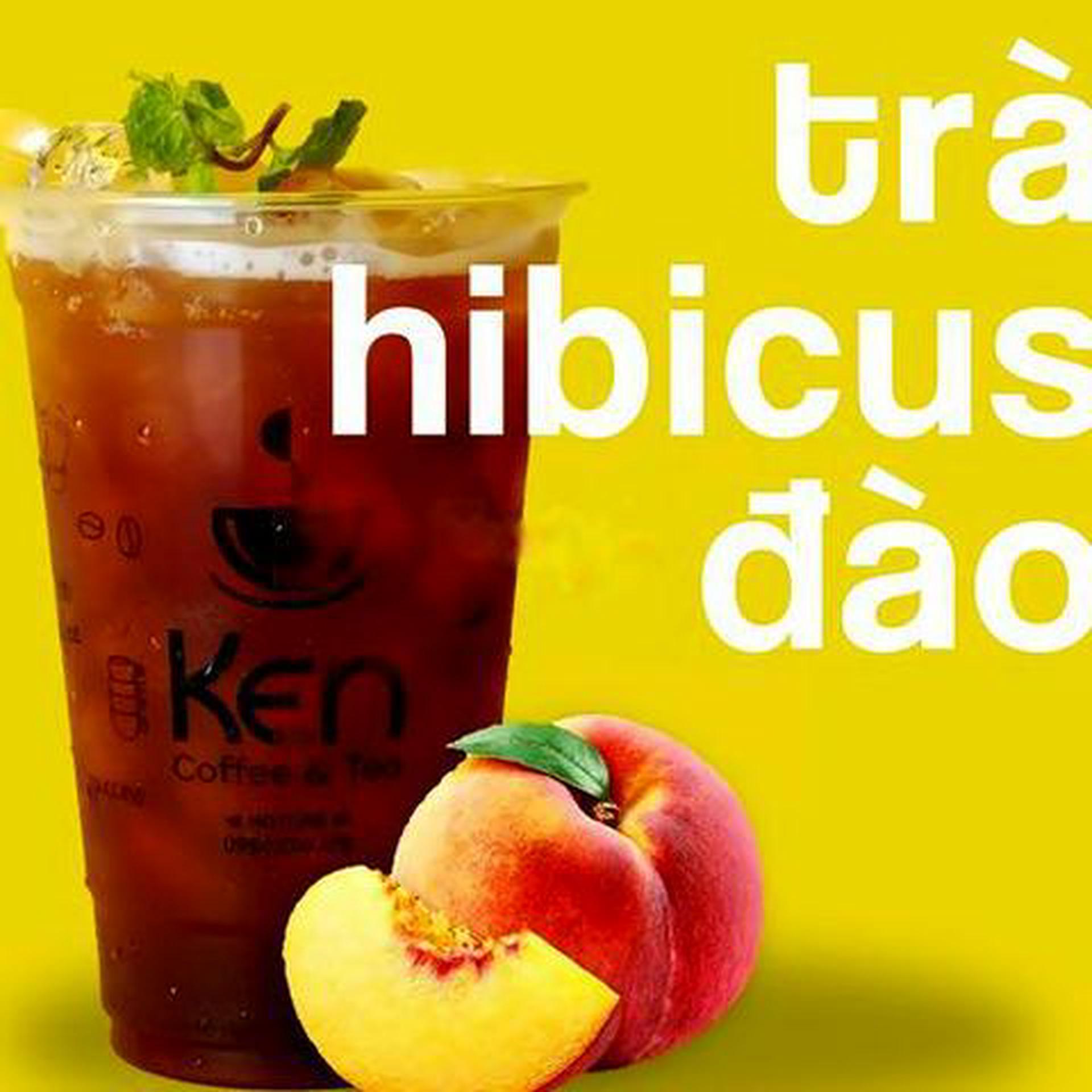 Hình ảnh Trà hibicus đào