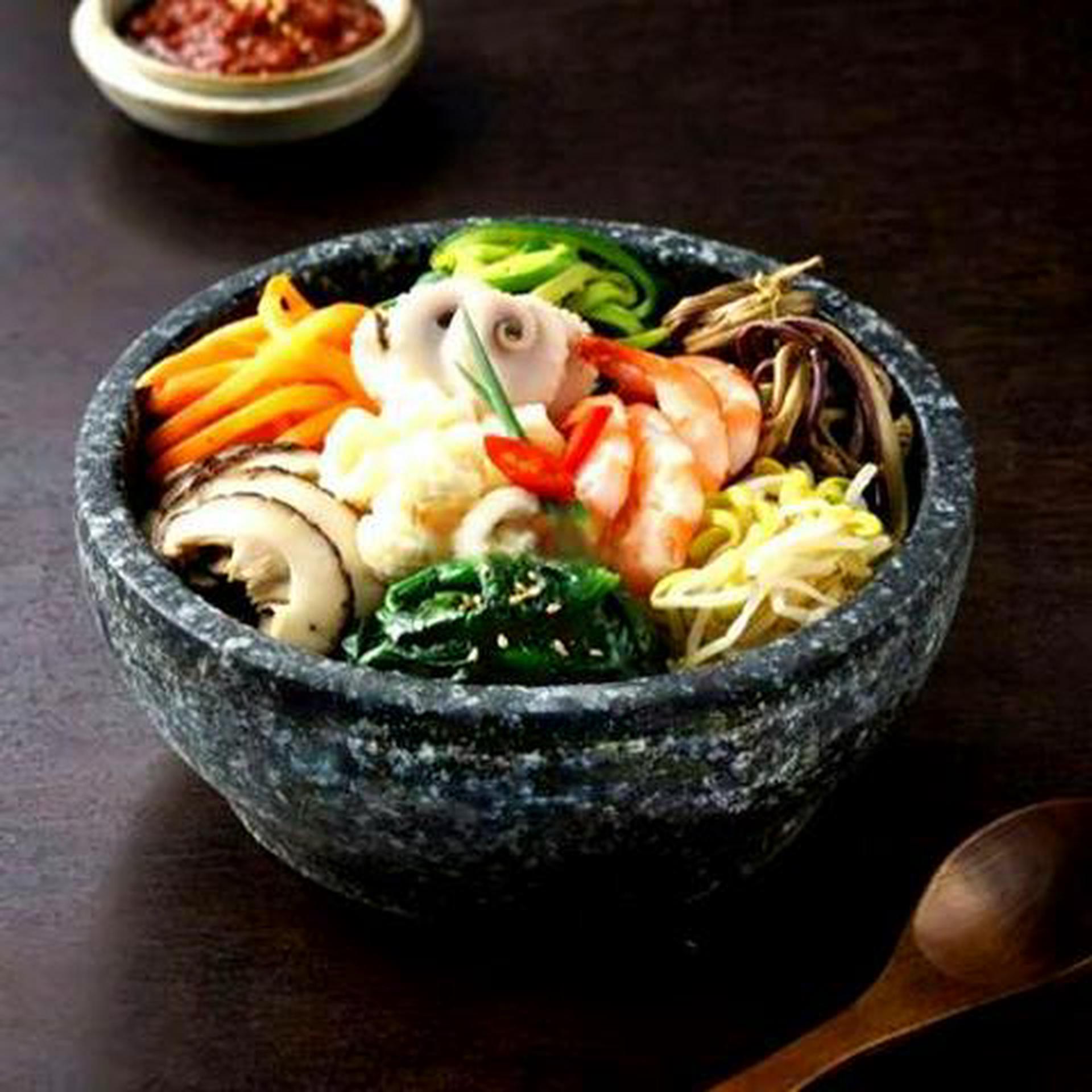 Hình ảnh Cơm Trộn Hải Sản