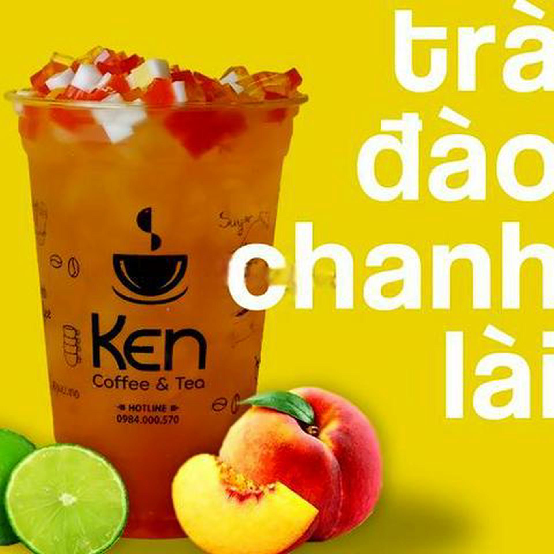 Hình ảnh Trà đào chanh lài