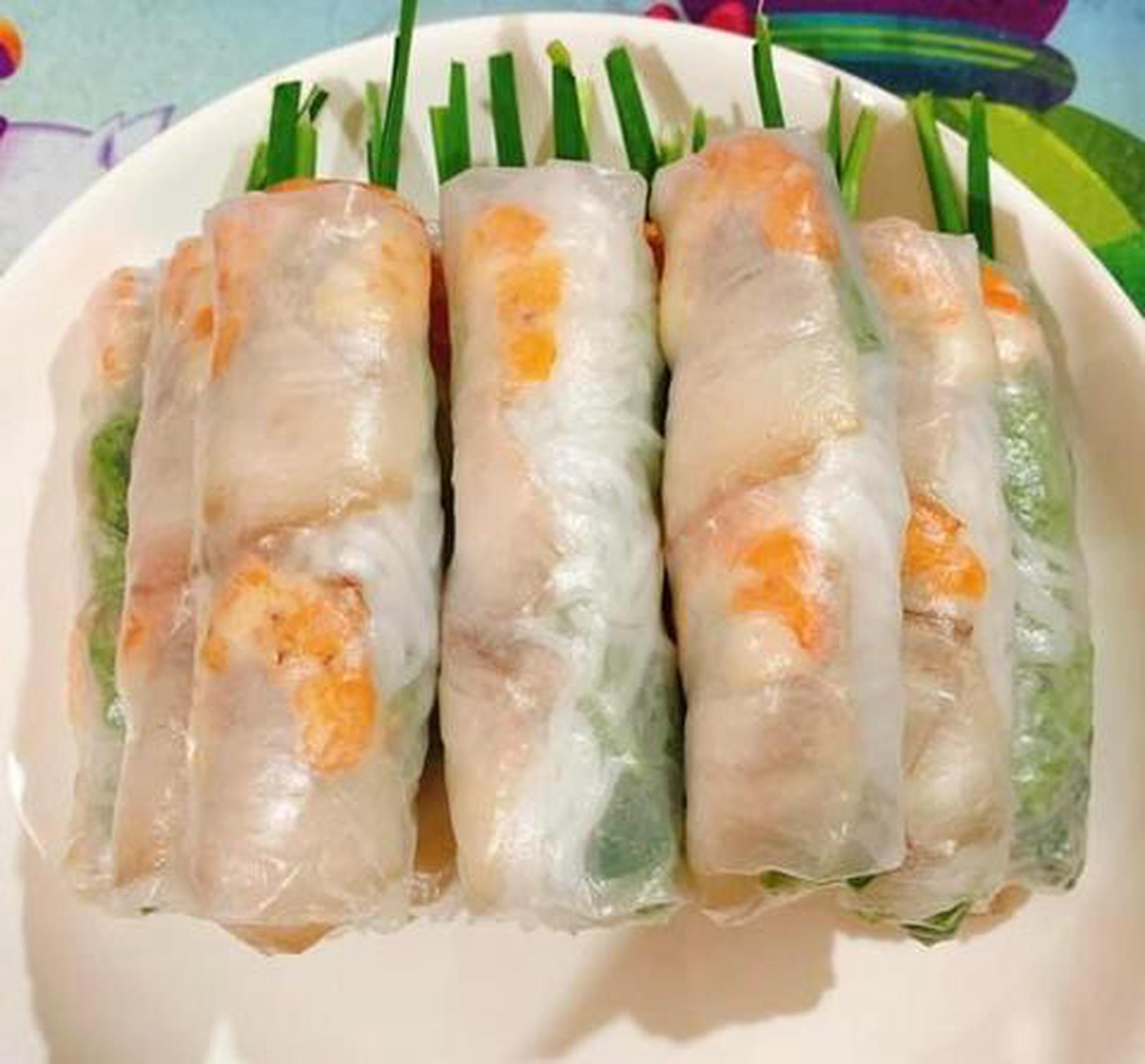 Hình ảnh Combo 10 cuốn gỏi tôm thịt