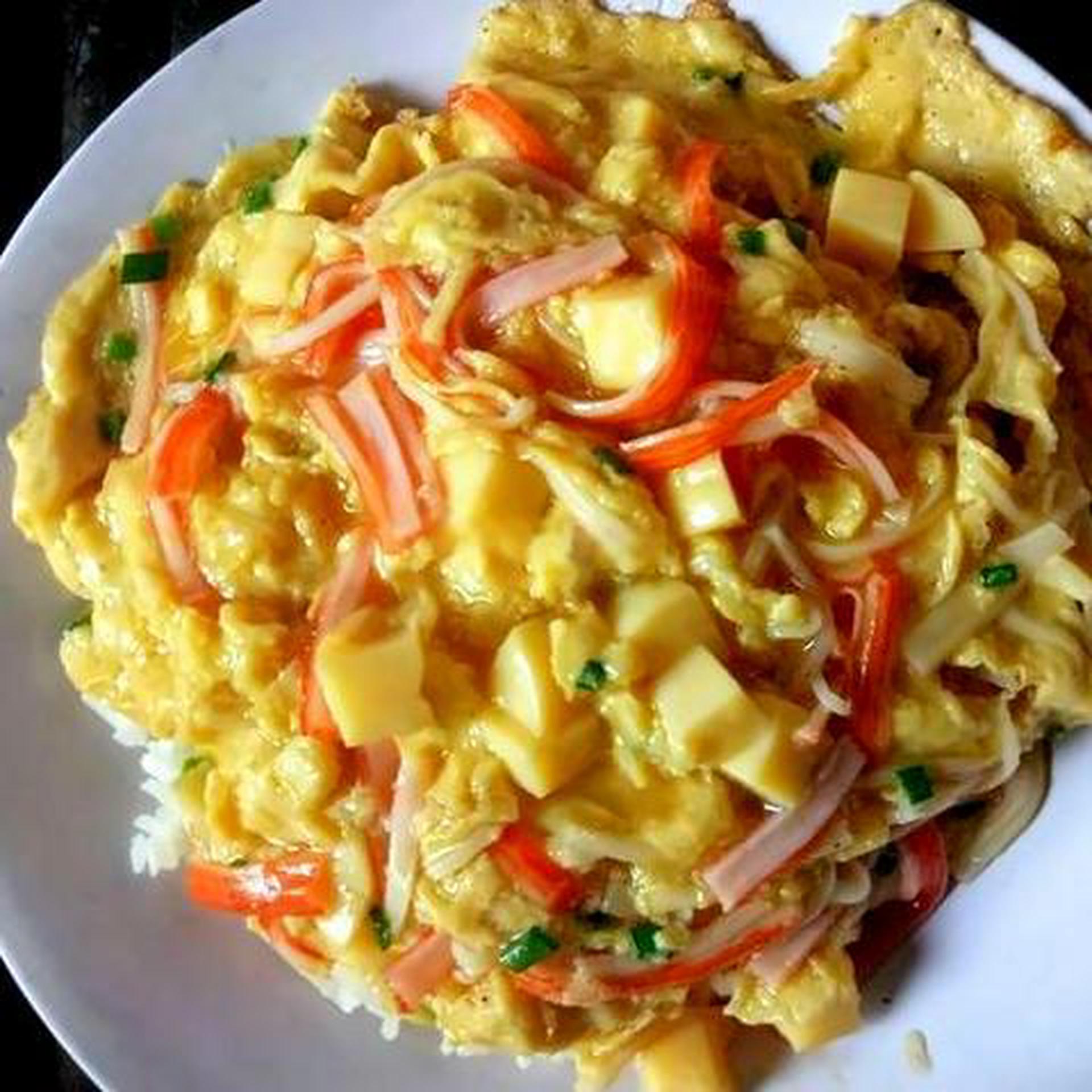 Hình ảnh Cơm chiên trứng trùm mền - thanh cua