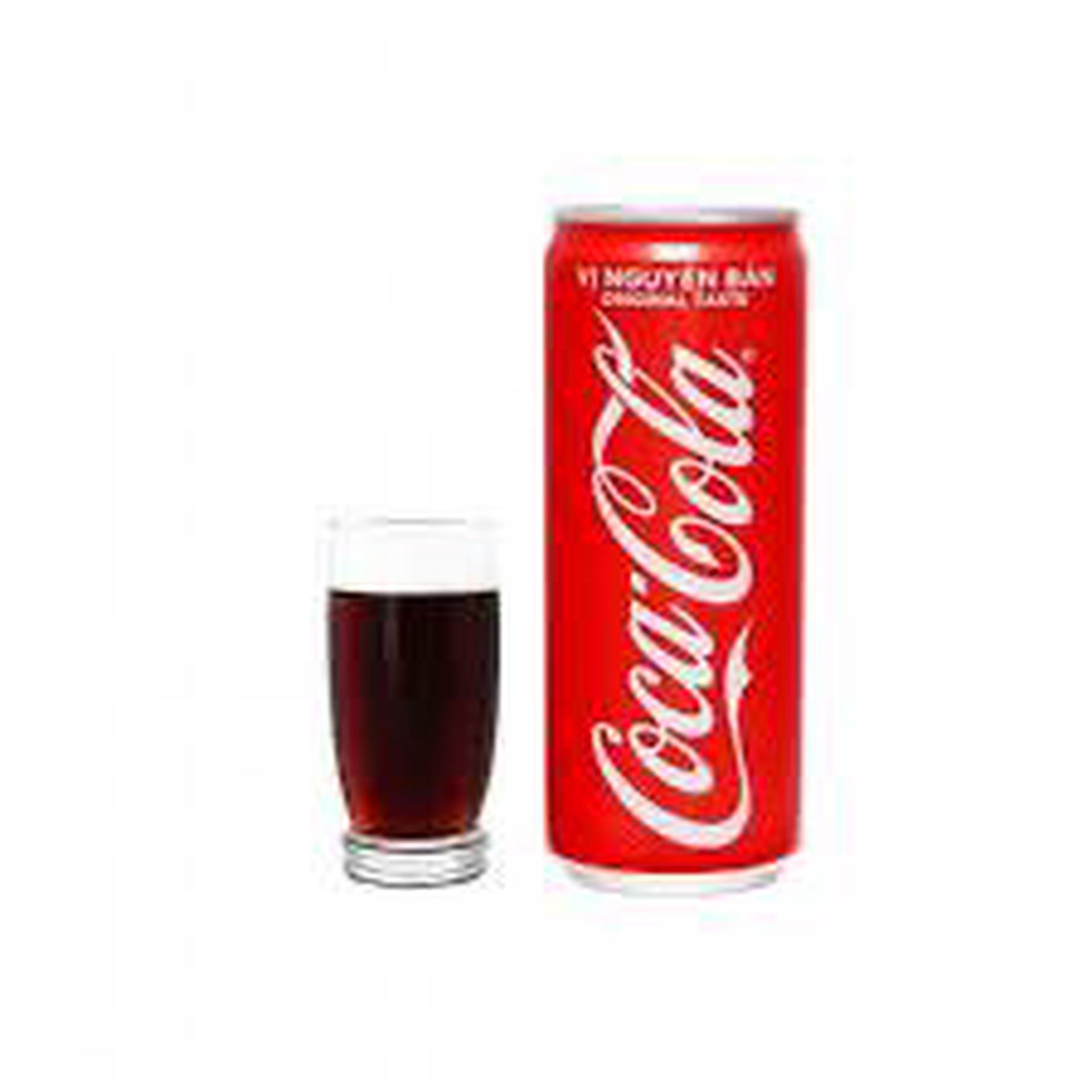 Hình ảnh coca lon - kèm ly đá lớn