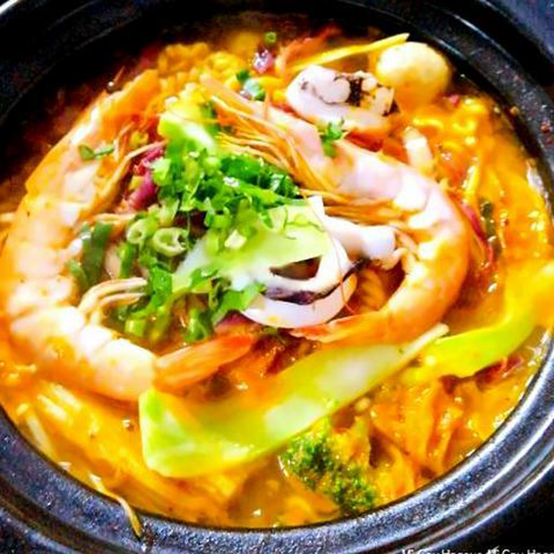 Hình ảnh Mì Tomyum Hải Sản
