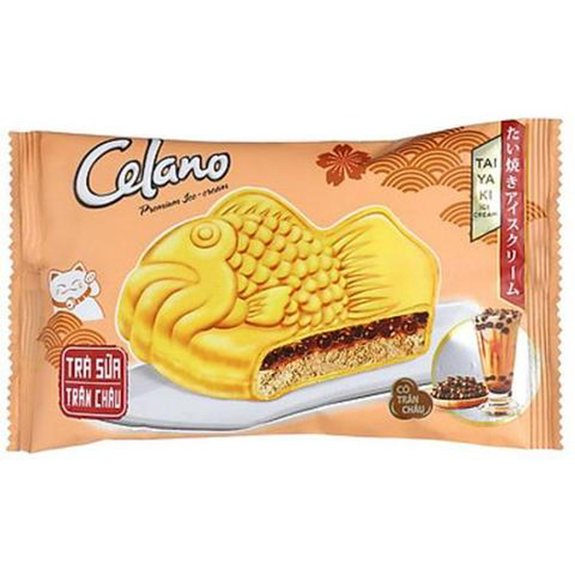 Hình ảnh Kem Bánh Cá Celano Trà Sữa Trân Châu 100ml