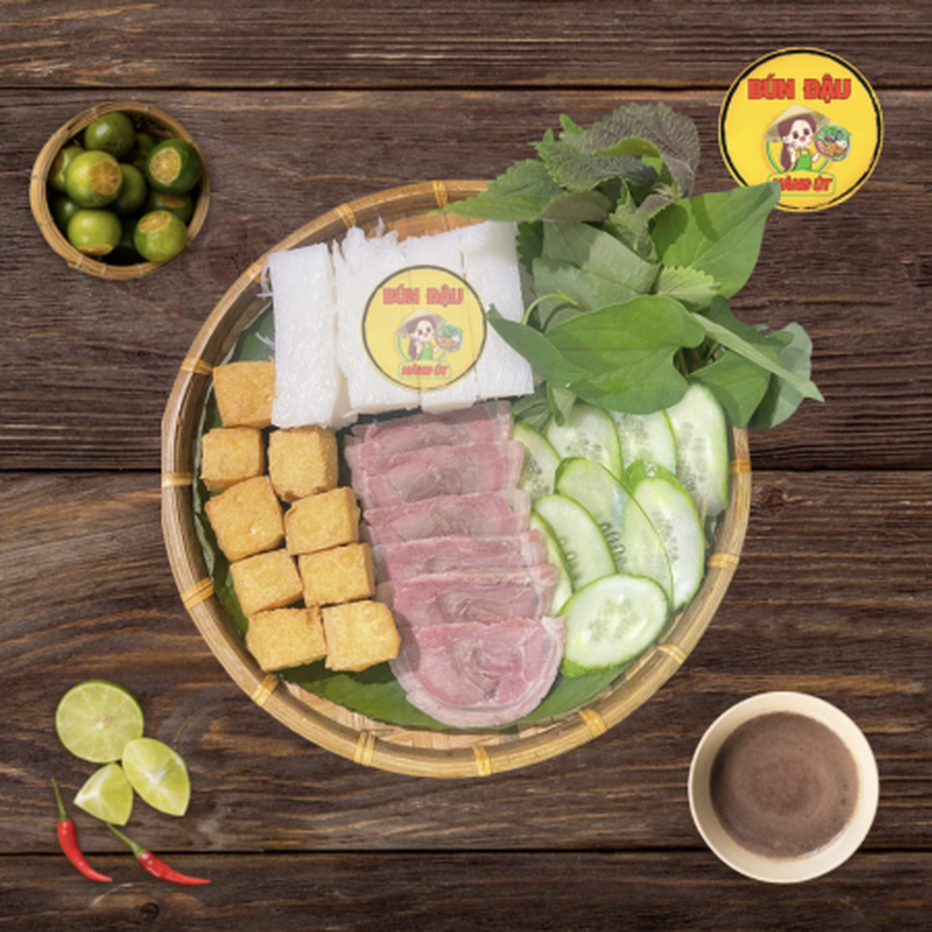 Hình ảnh Bún đậu thịt
