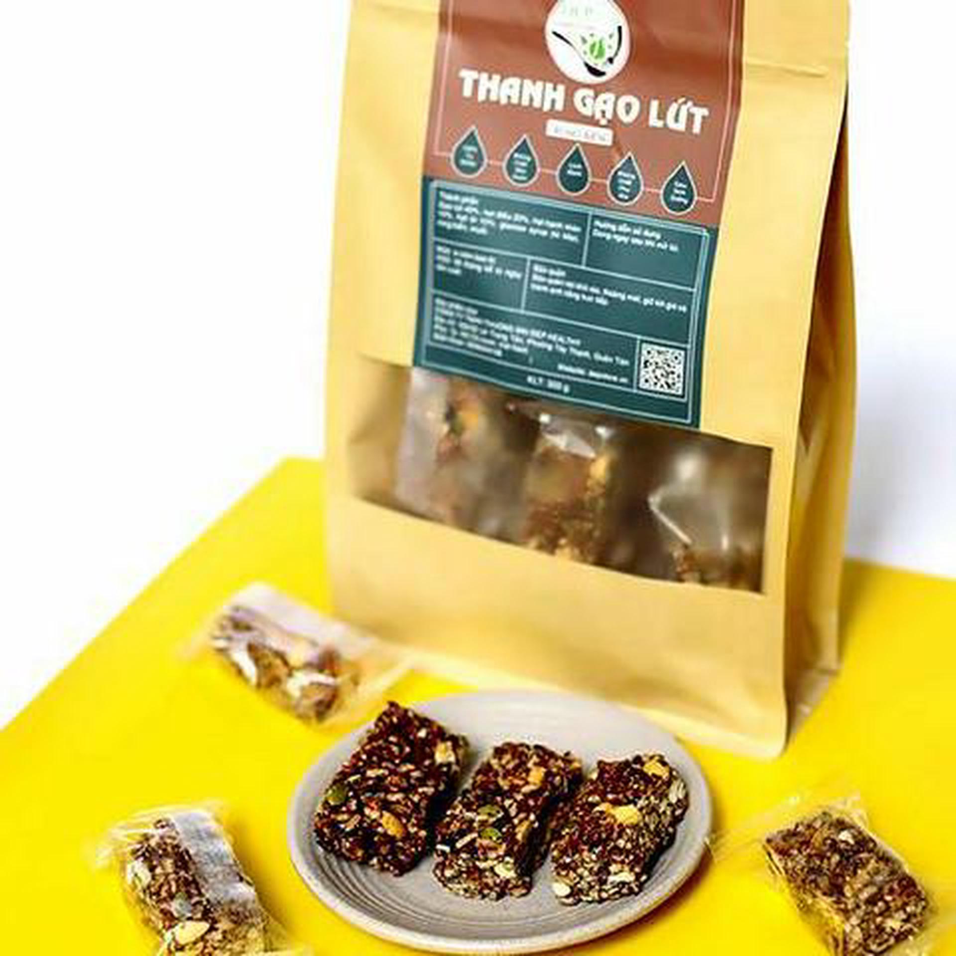 Hình ảnh Thanh Gạo Lứt Rong Biển (300gr)