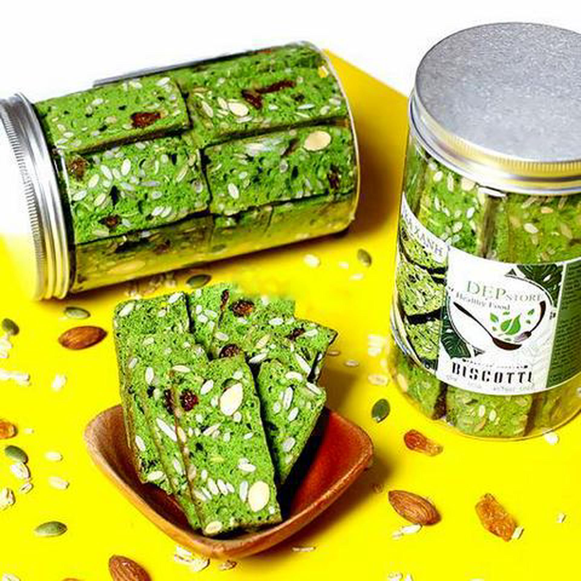 Hình ảnh Biscotti Trà Xanh (250gr)