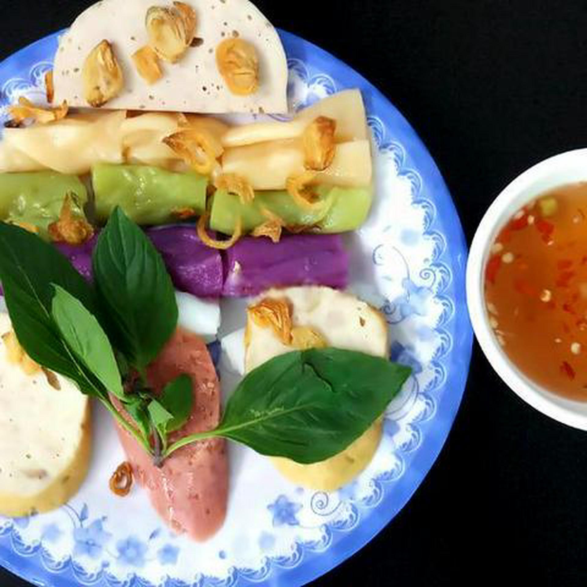 Hình ảnh bánh ướt ngũ sắc