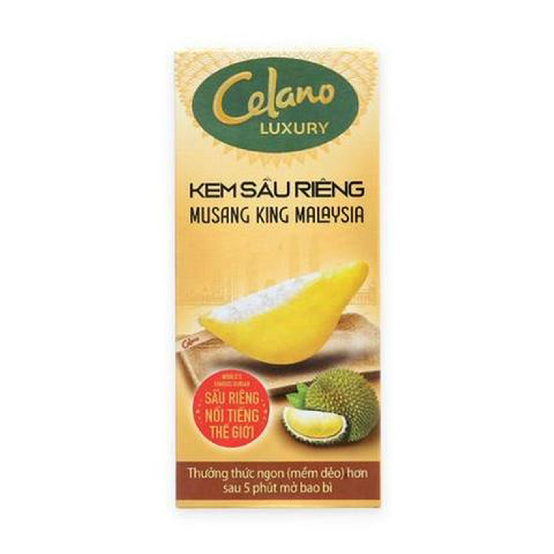 Hình ảnh Kem Celano Luxury Múi Sầu Riêng 62g
