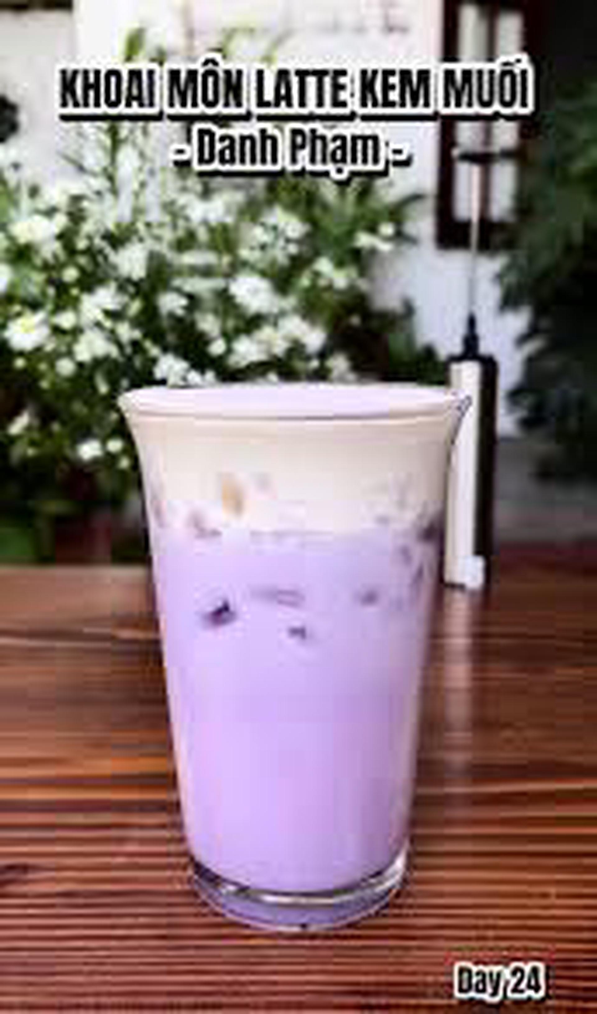 Hình ảnh Khoai môn latte