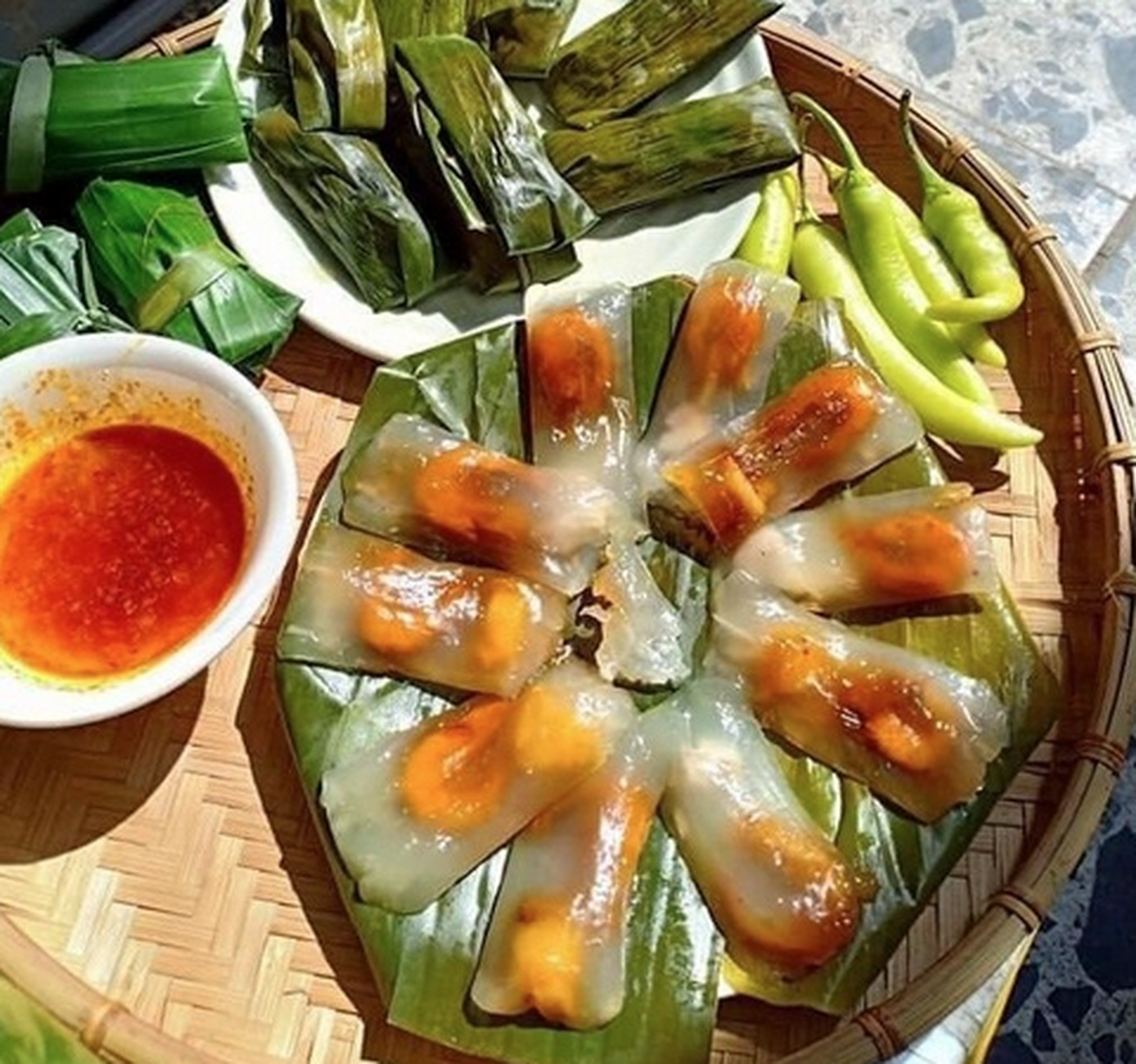 Hình ảnh Bánh bột lọc gói lá - chục
