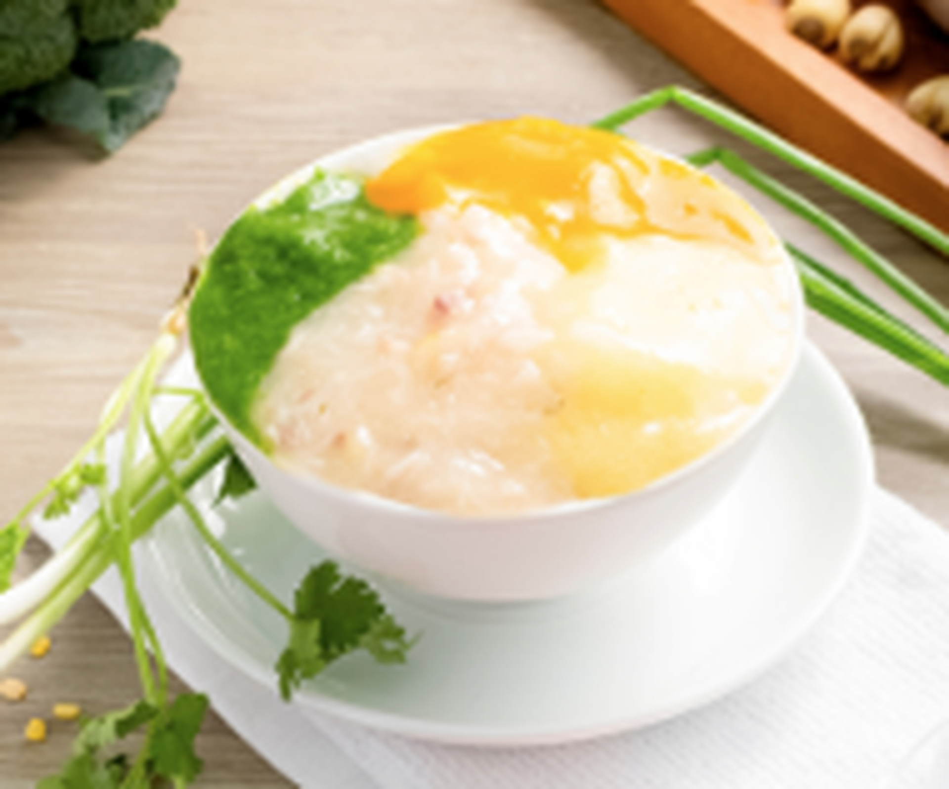 Hình ảnh Cháo cá chép đậu xanh