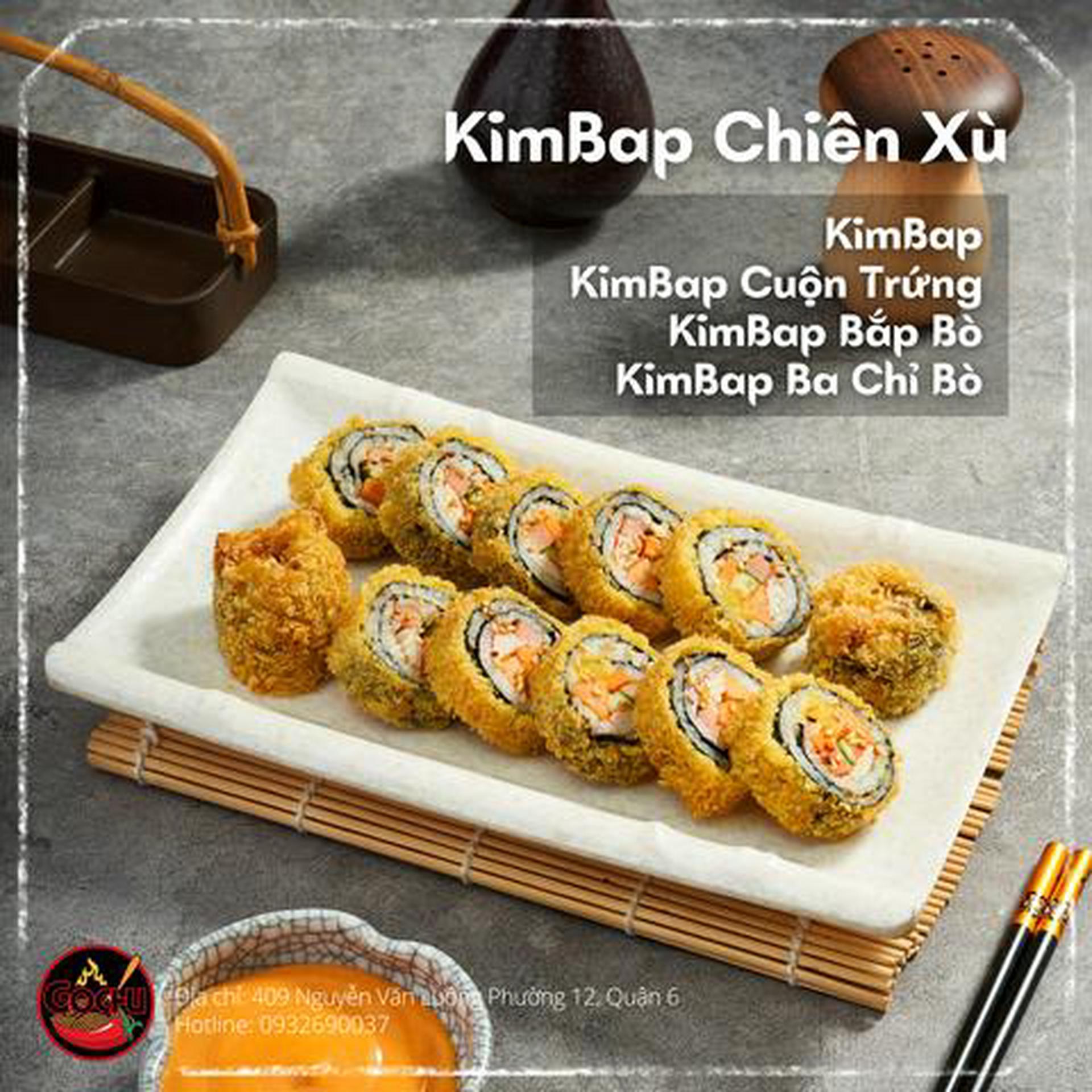 Hình ảnh Kimbap chiên xù