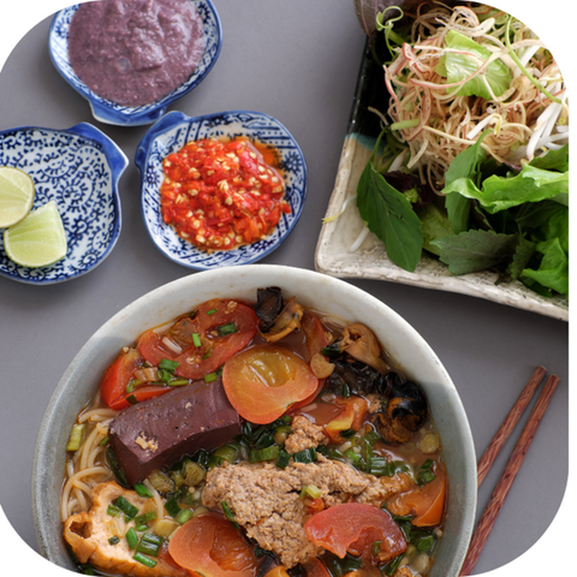 Hình ảnh Bún riêu giò