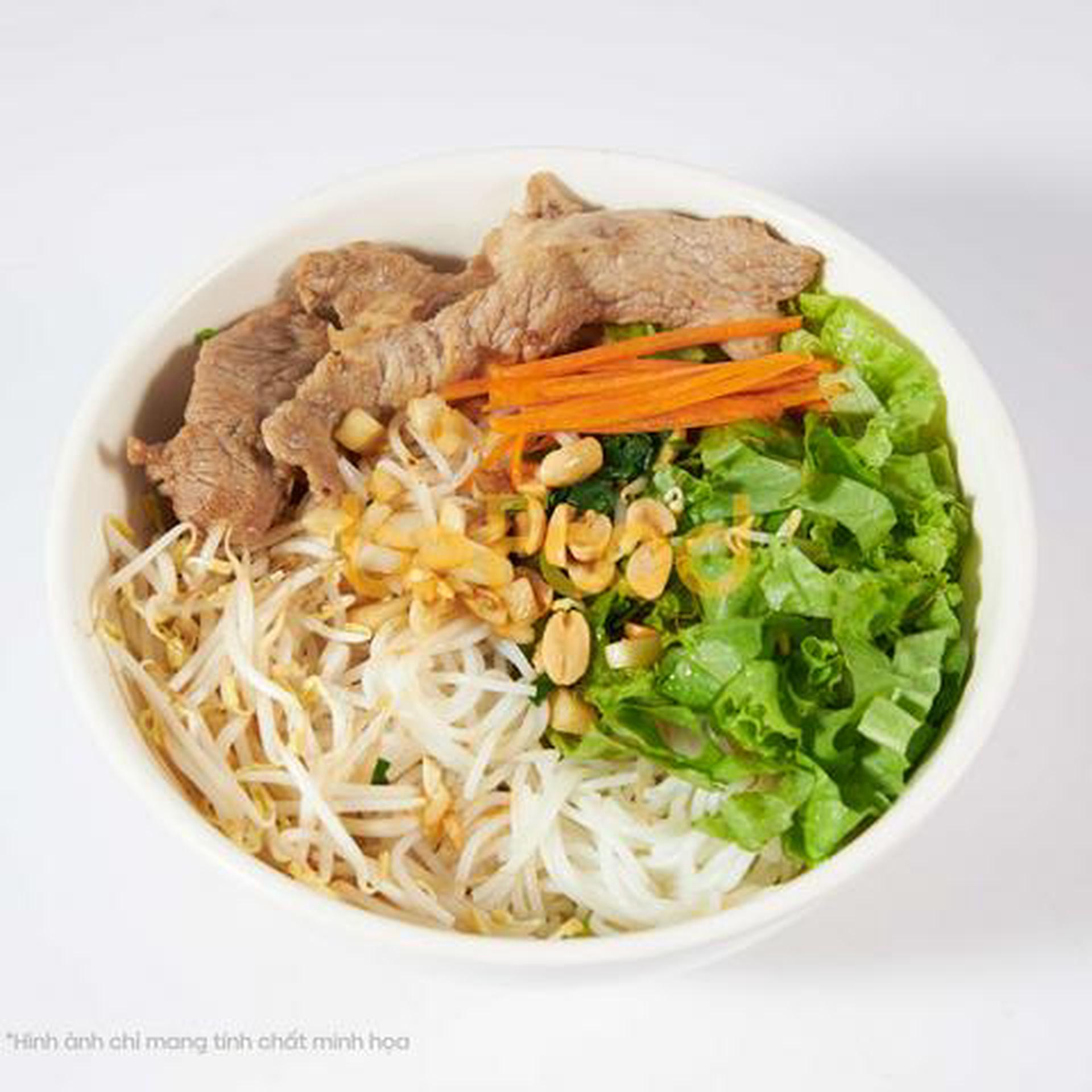 Hình ảnh Bún thịt bò xào