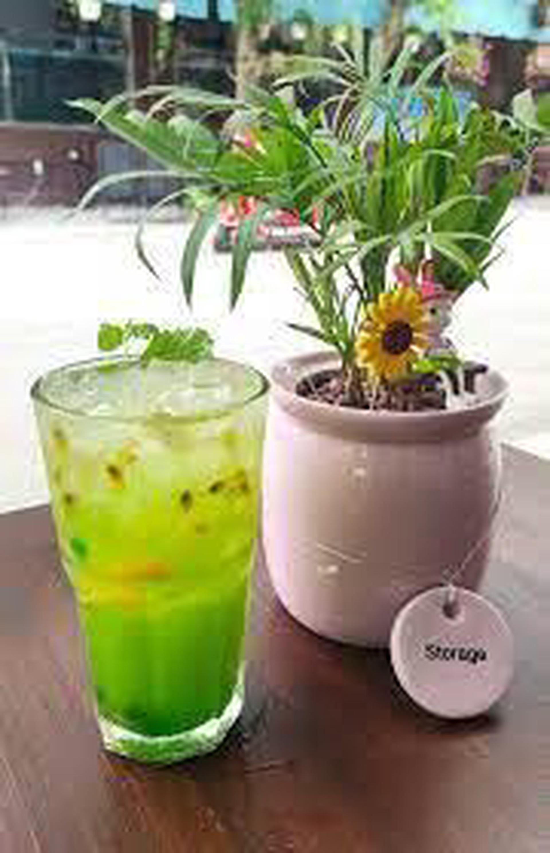 Hình ảnh Trà dưa lưới chanh dây