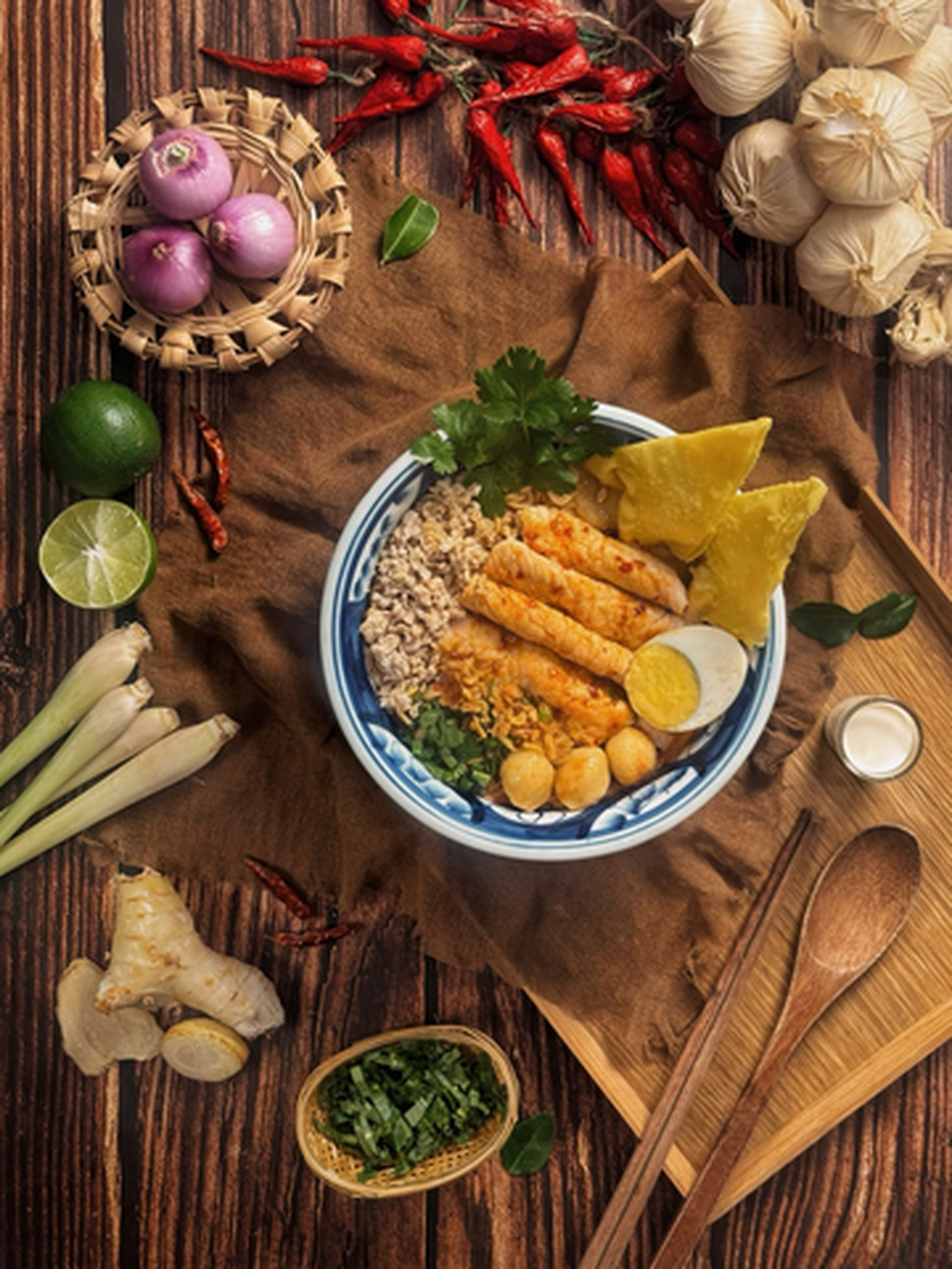 Hình ảnh Hủ Tiếu TomYum Thịt Heo